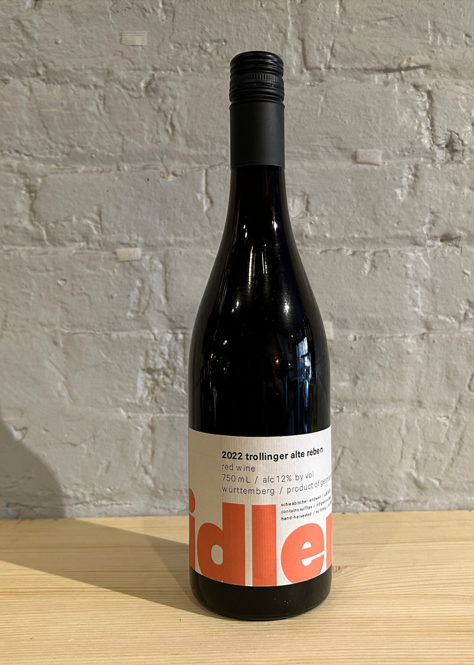 Wine 2022 Weignut Idler Trollinger Alte Reben - Württemberg, Germany (750ml)