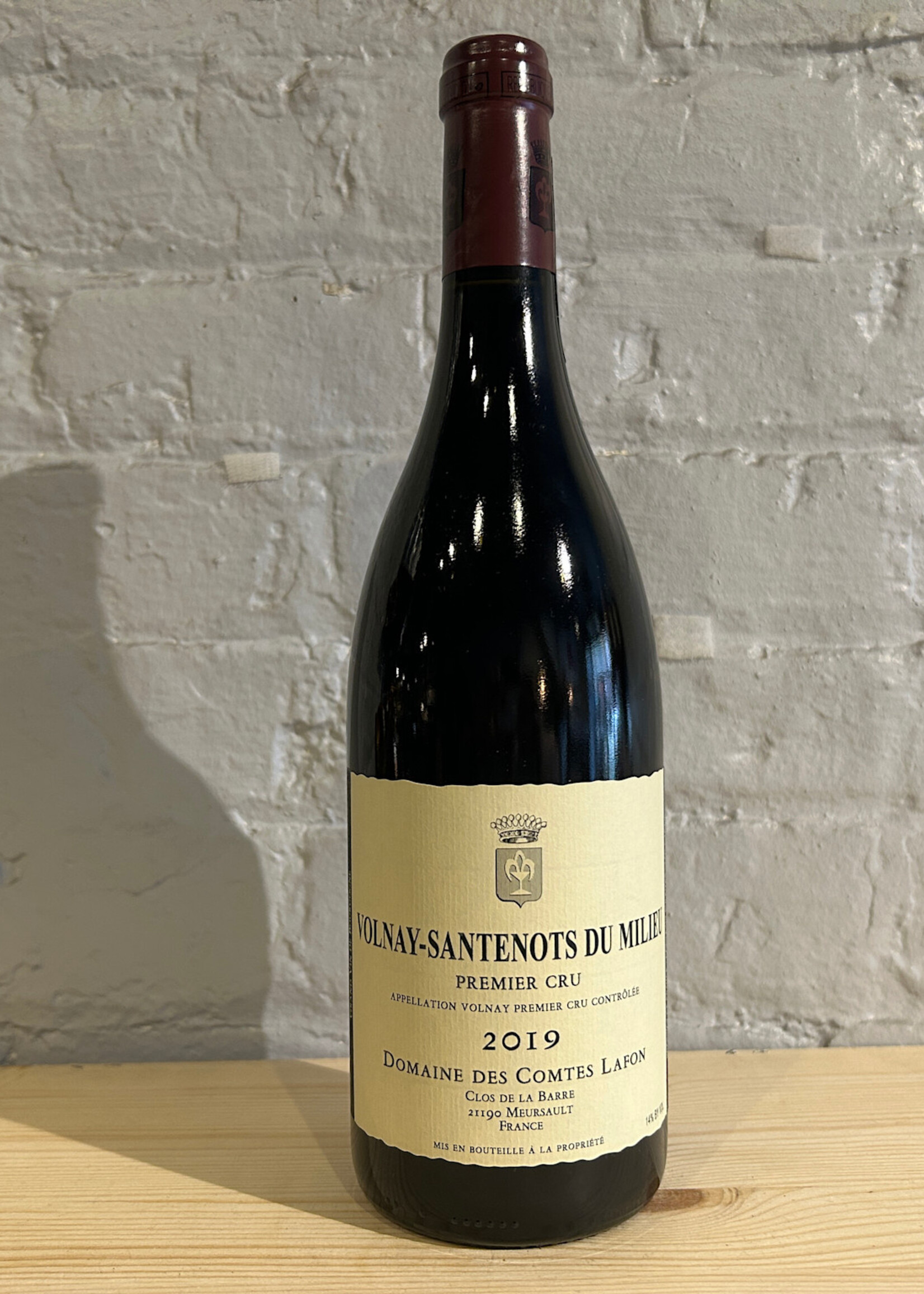 Wine 2019 Domaine Des Comtes Lafon Volnay 1er Cru Santenots du Milieu - Volnay, Burgunday, France