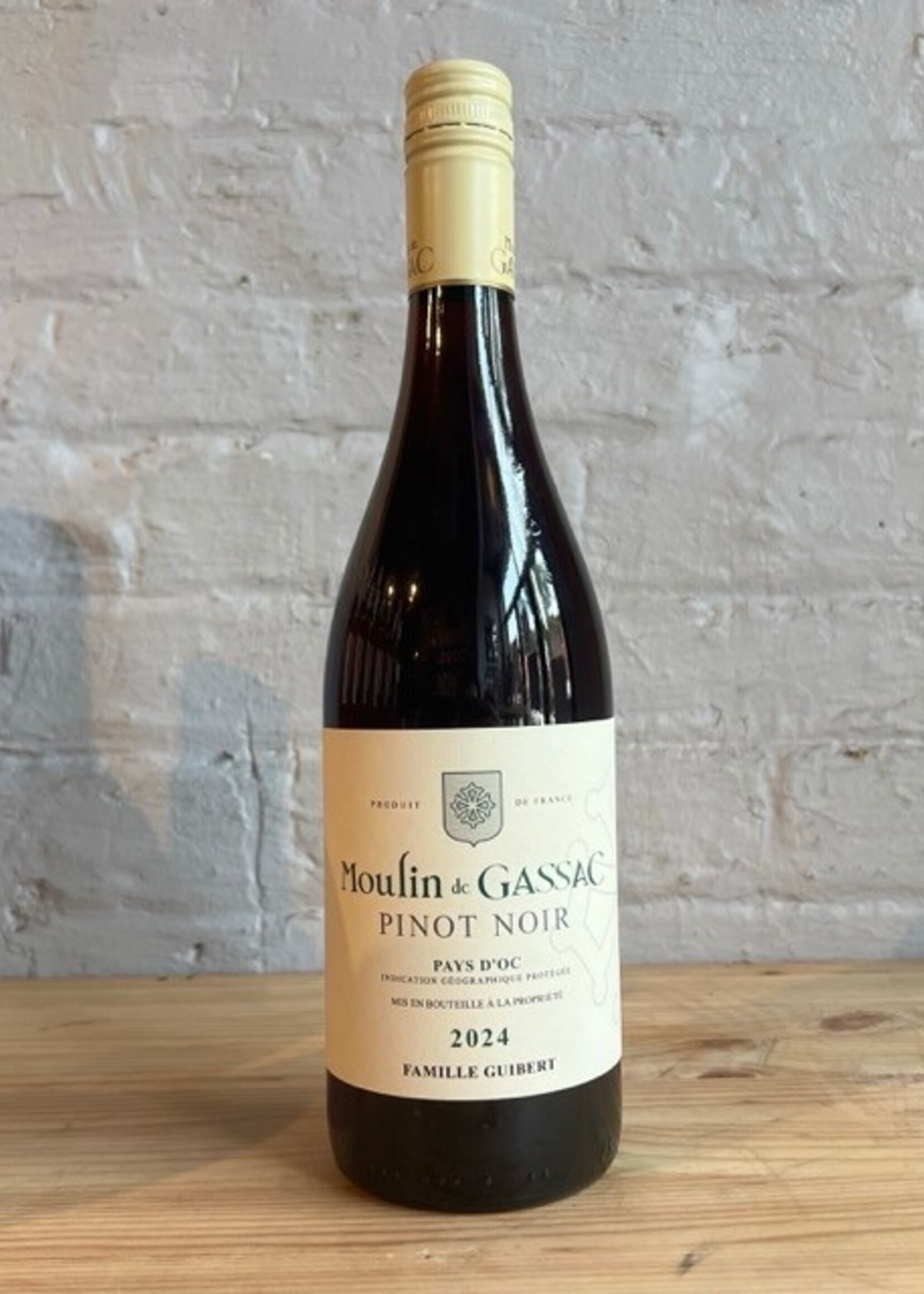 Wine 2024 Moulin de Gassac Pinot Noir - Languedoc-Roussillon, France (750ml)