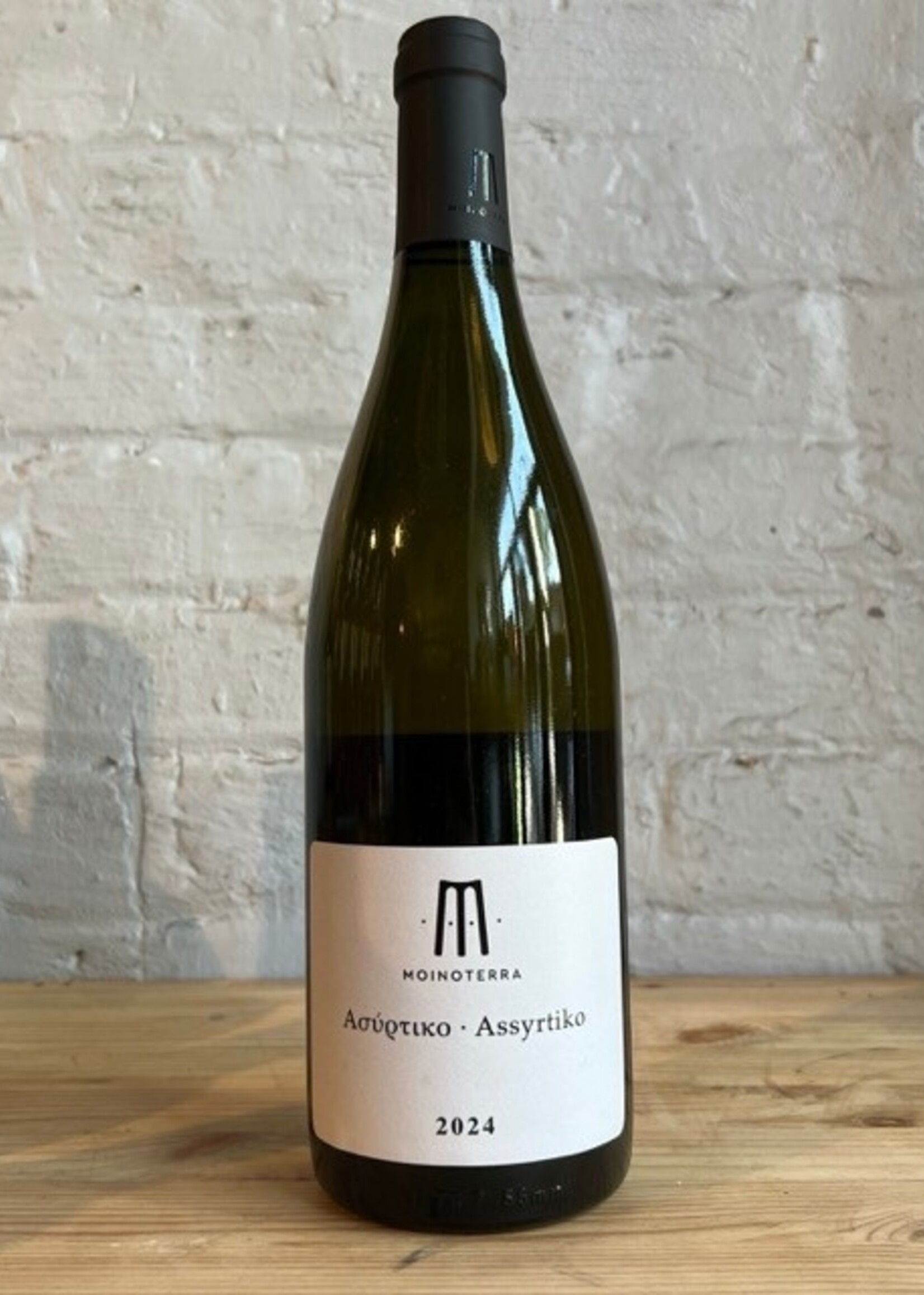 Wine 2024 Moinoterra Winery Assyrtiko - Crete, Greece (750ml)