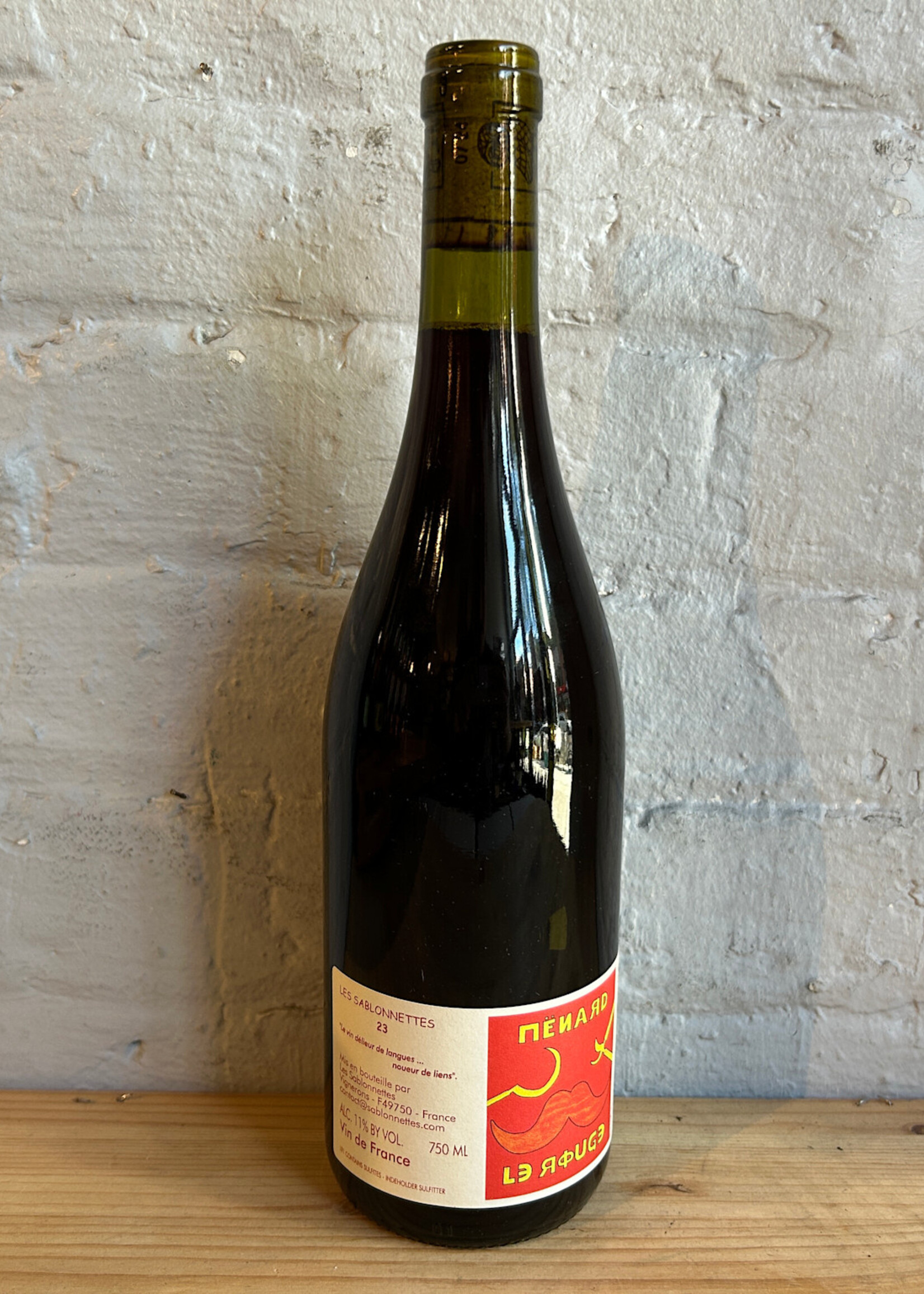 Wine 2023 Les Sablonnettes Menard Le Rouge - Loire Valley, France (750ml)