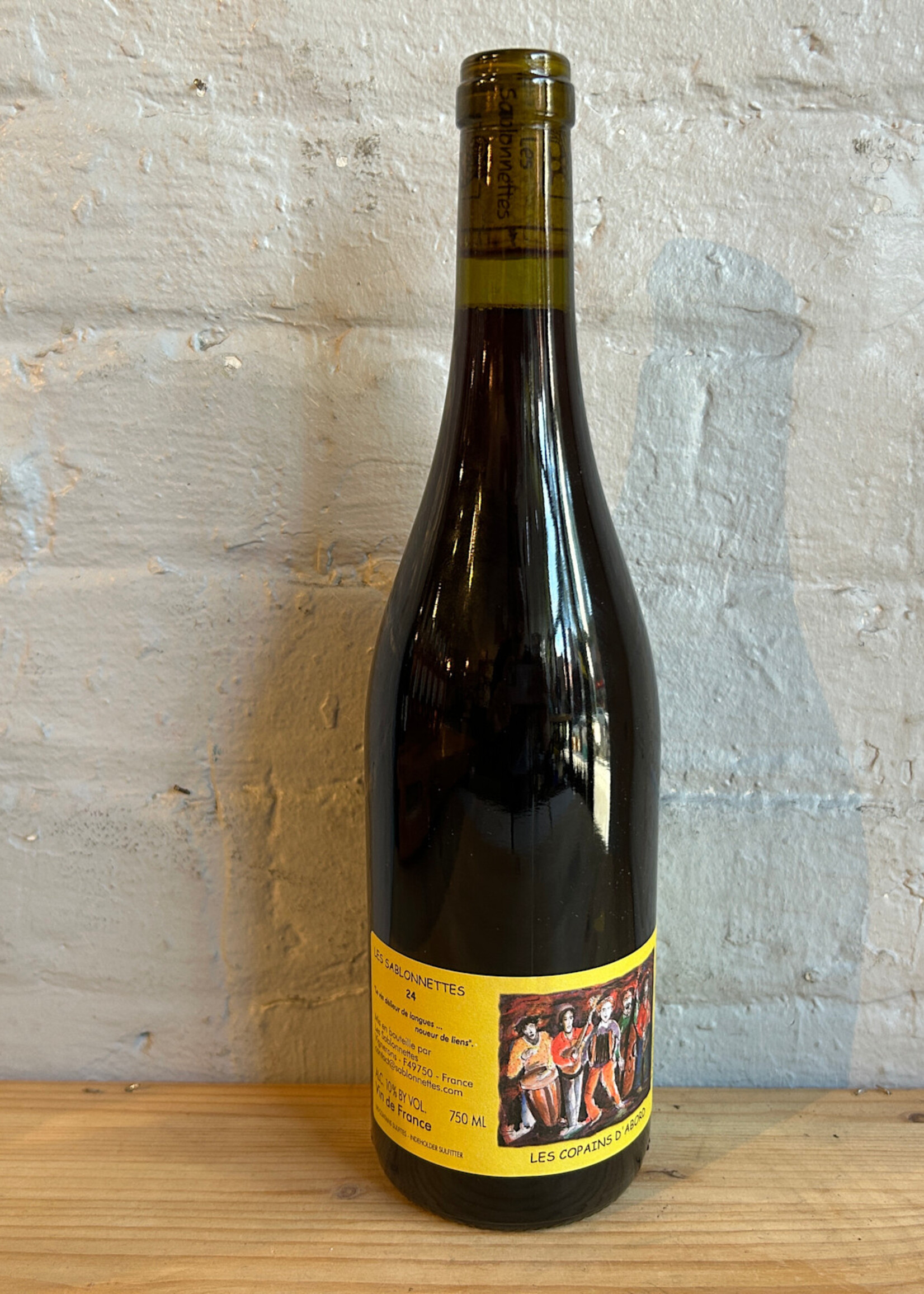 Wine 2024  Les Sablonnettes Les Copains d'Abord Grolleau - Loire Valley, France (750ml)