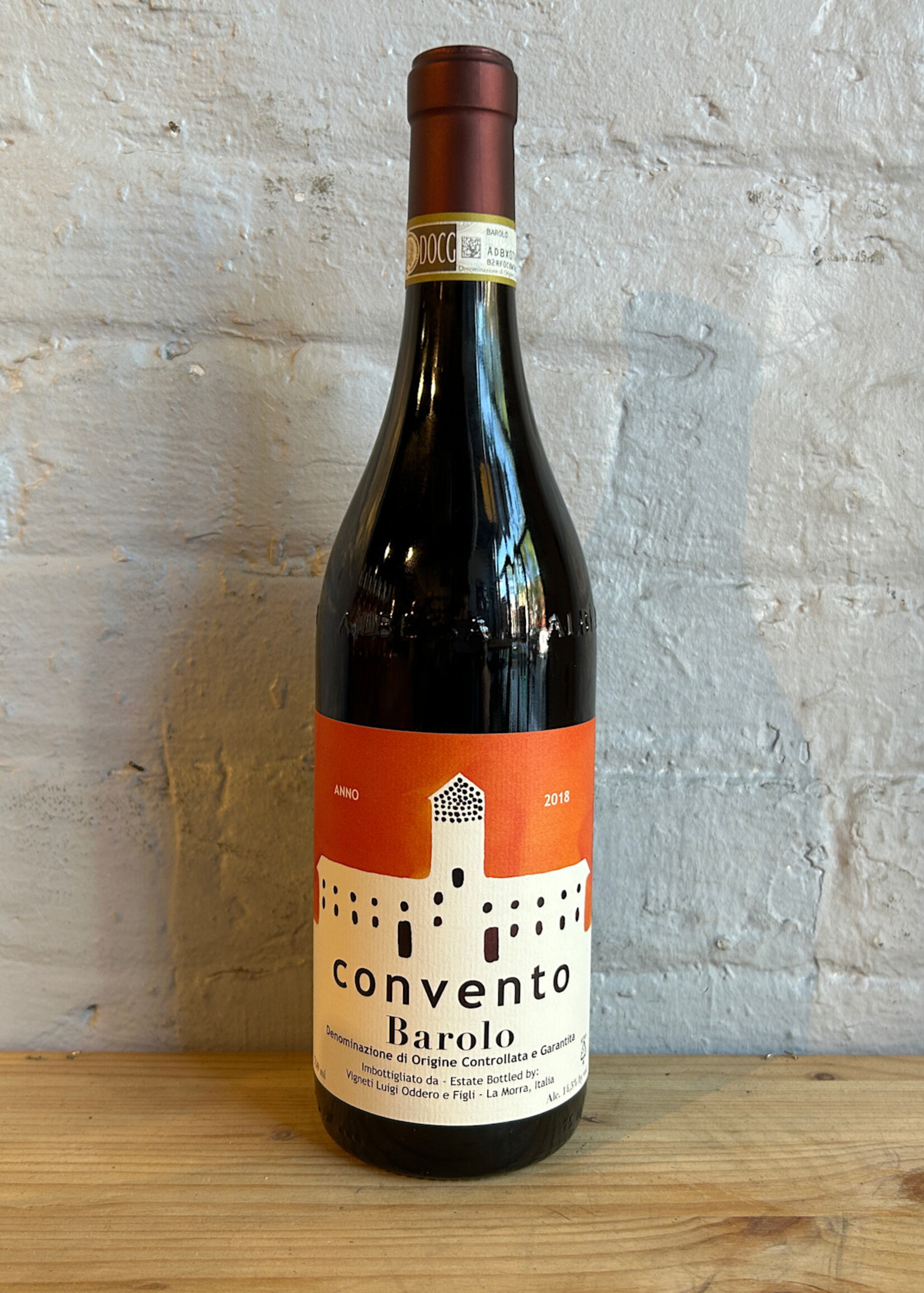 Wine 2018 Figli Luigi Oddero Barolo Convento - Piedmont, Italy (750ml)