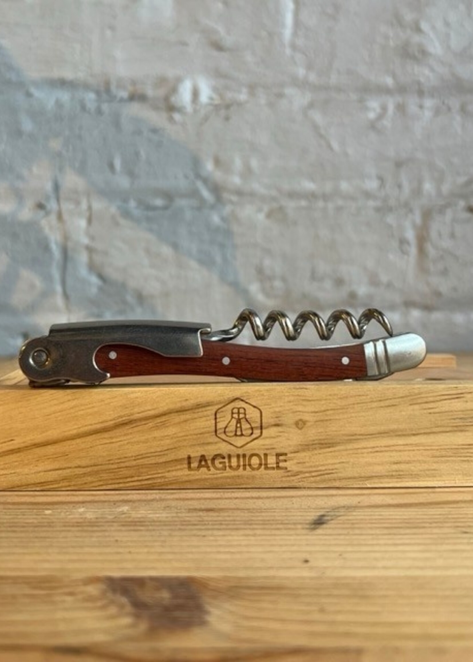 Accessory Laguiole Rosewood Corkscrew in Wood Box