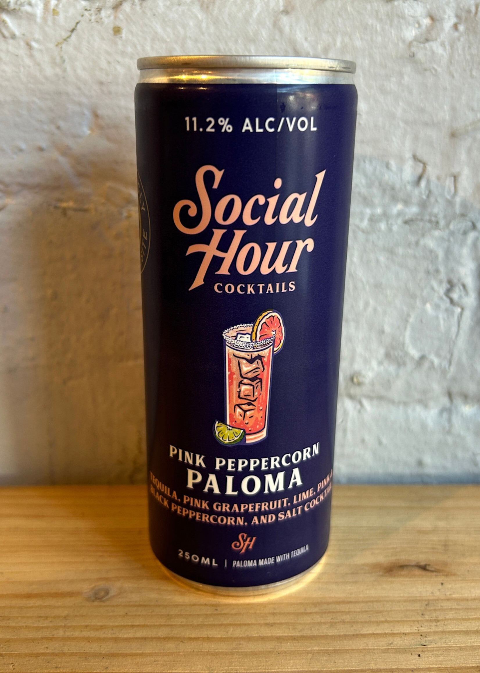 Social Hour Pink Peppercorn Paloma - Brooklyn, NY (250ml)