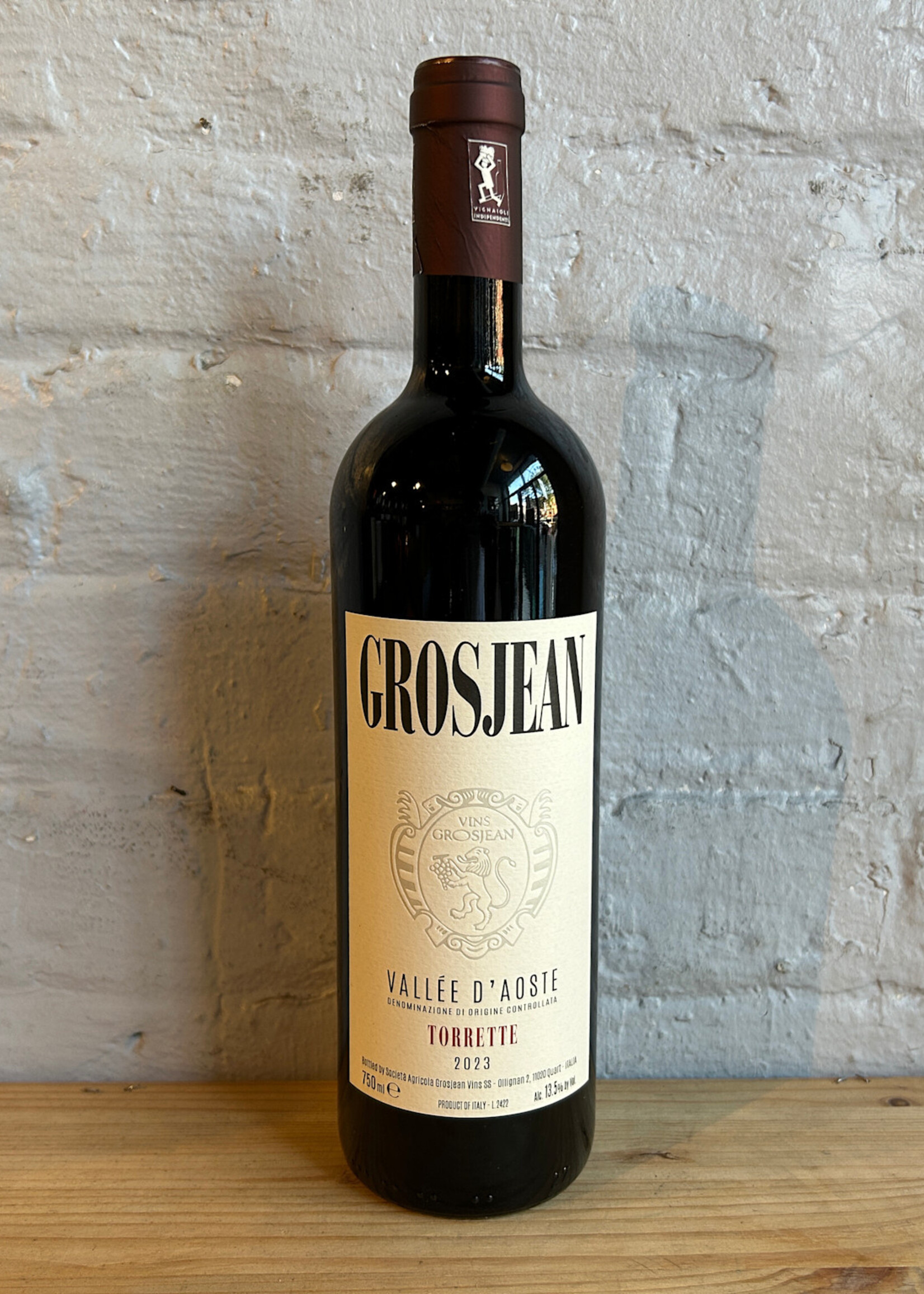 Wine 2023 Grosjean Torrette - Vallee D'Aoste, Italy (750ml)