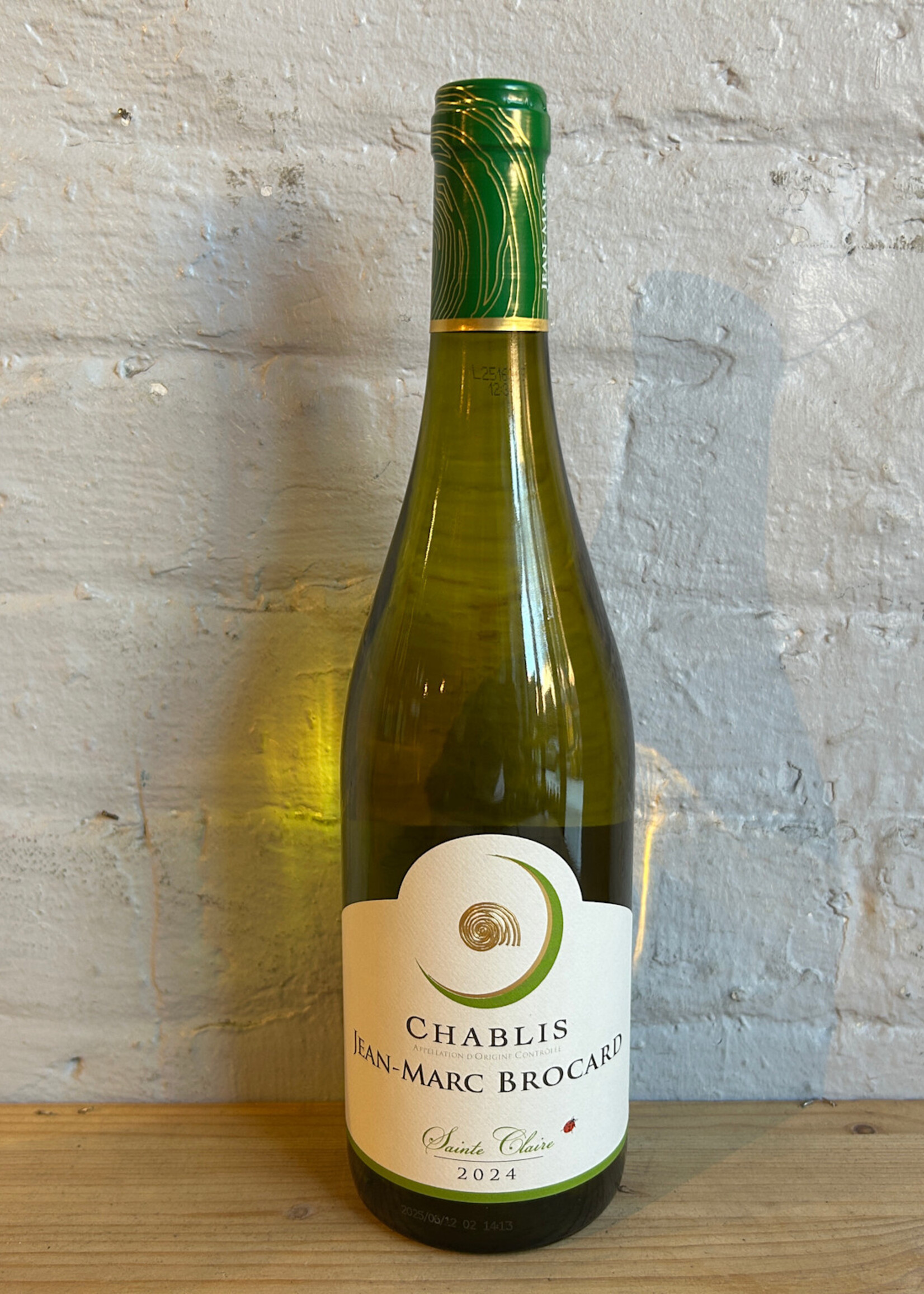 Wine 2024 Jean-Marc Brocard Chablis Sainte Claire - Burgundy, France (750ml)