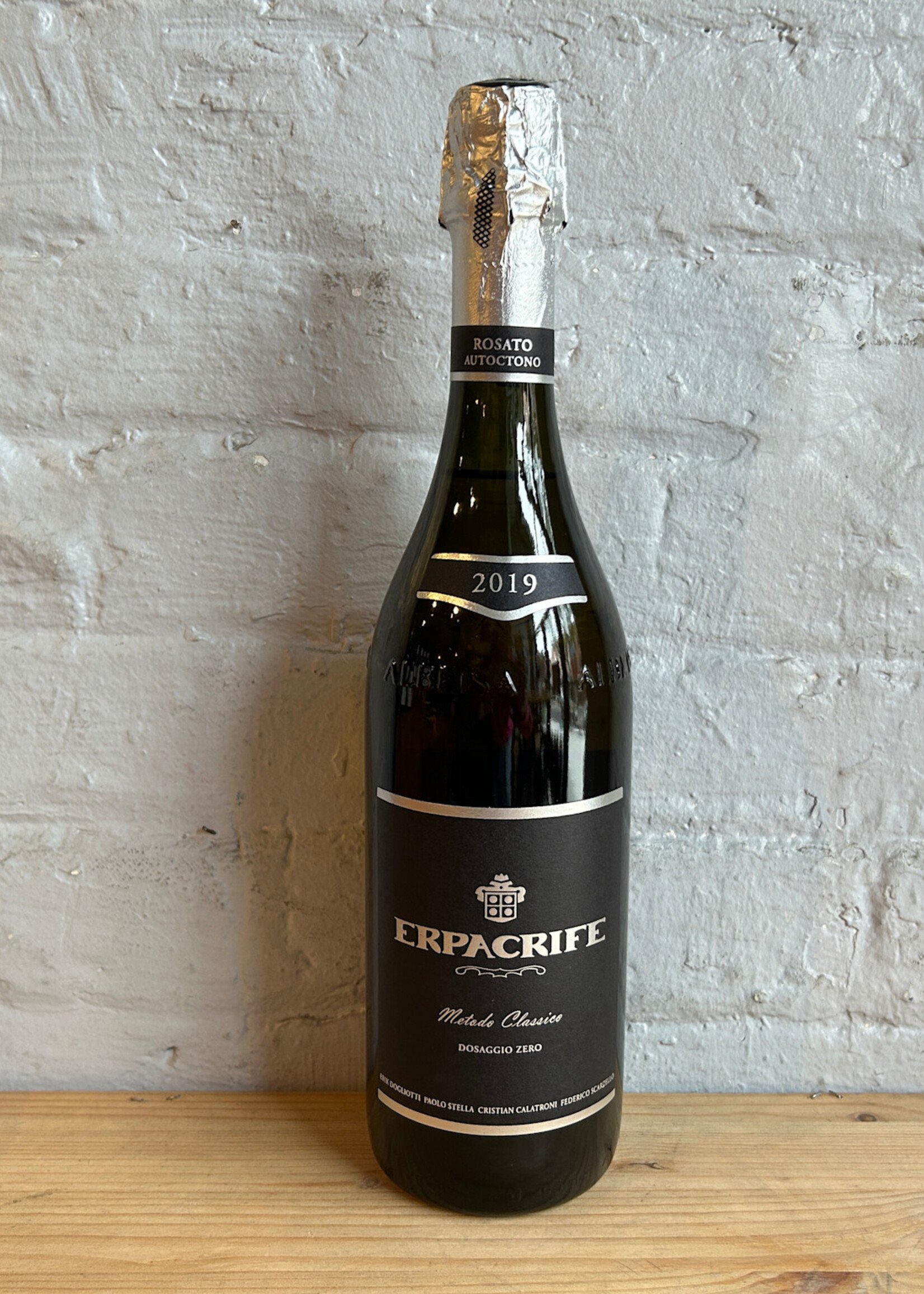 Wine 2019 Erpacrife Spumante Rosato - Piedmont, Italy (750ml)