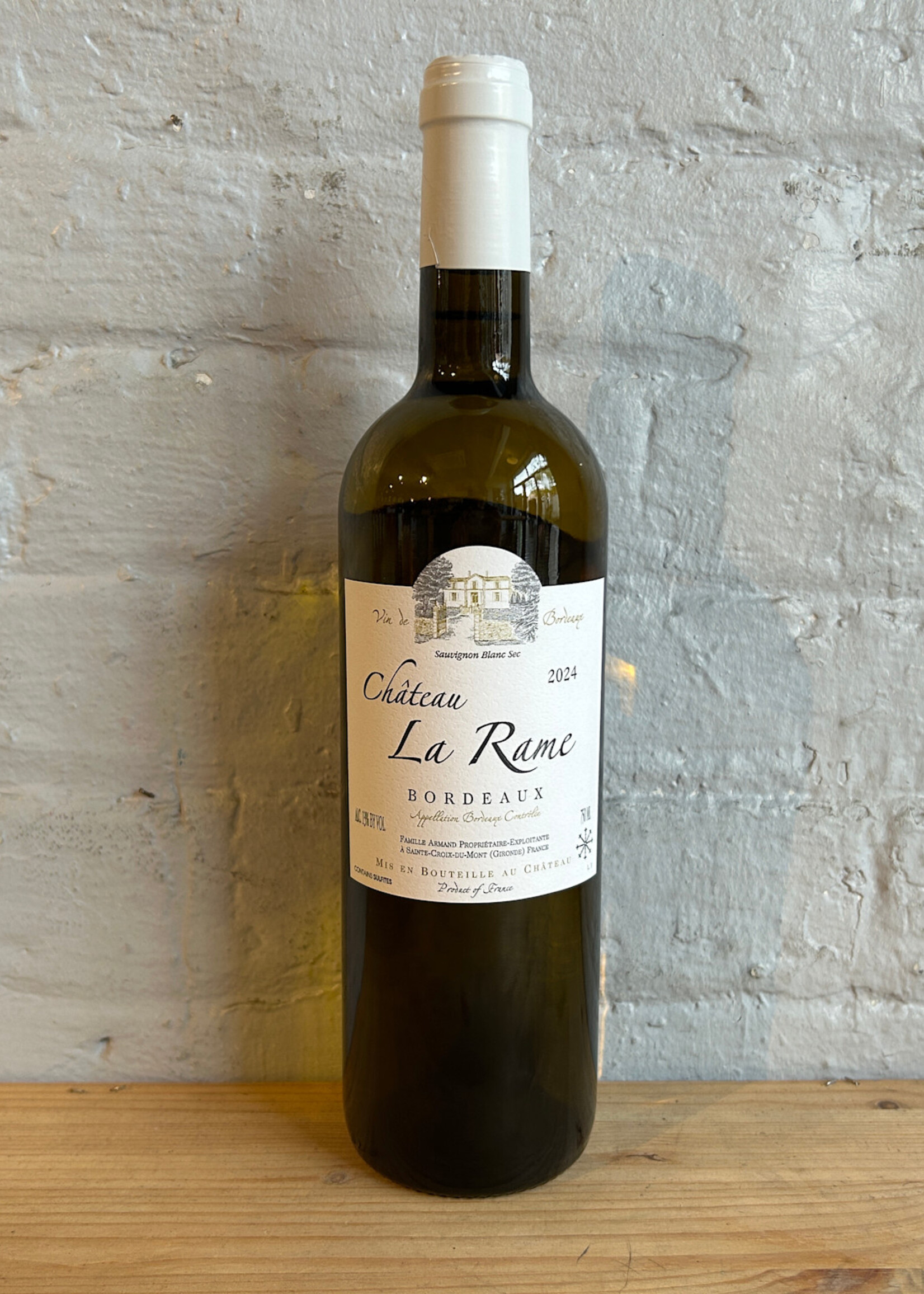 Wine 2024 Chateau La Rame Bordeaux Blanc - Bordeaux, France (750ml)