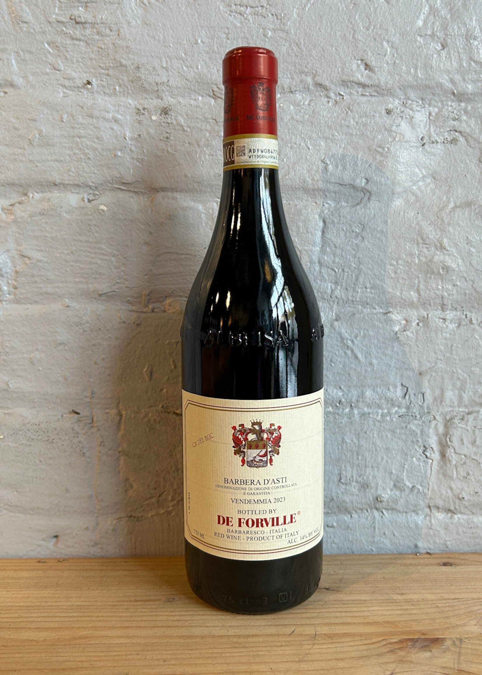 Wine 2023 De Forville Barbera d'Asti Ca' del Buc - Piedmont, Italy