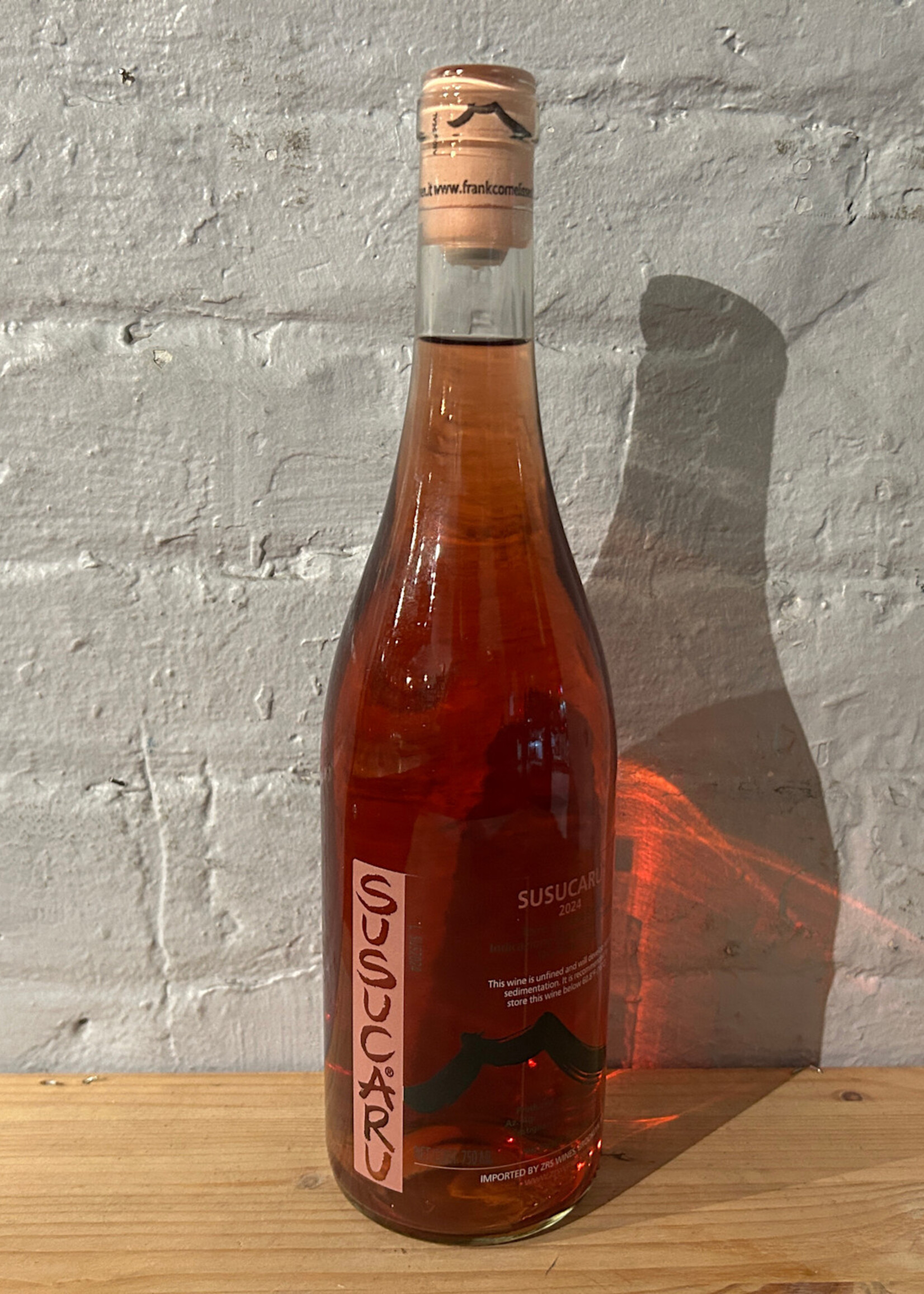 Wine 2024 Frank Cornelissen Terre Siciliane Susucaru Rosato - Sicily, Italy (750ml)