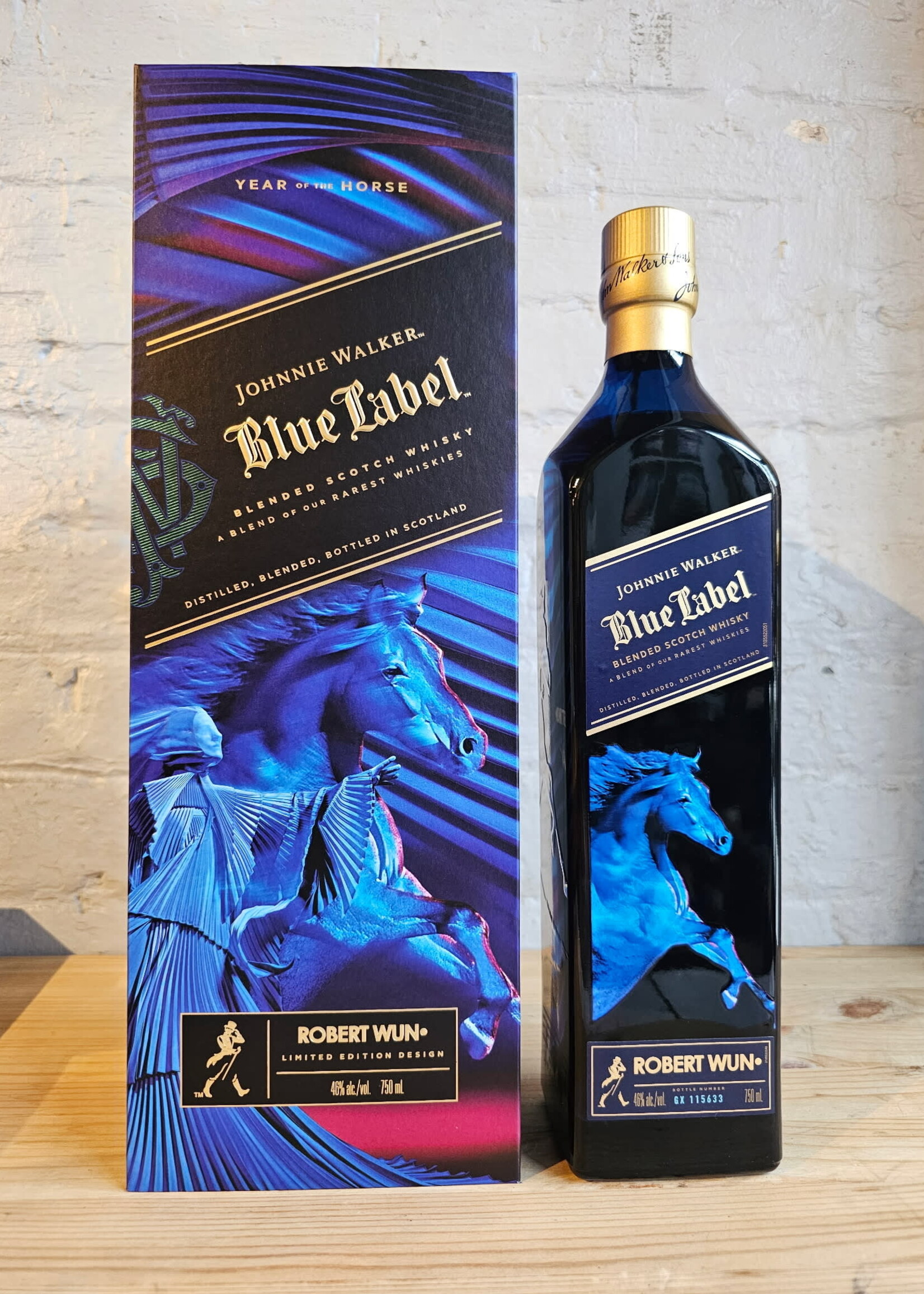 Johnnie Walker Blue Label Chinese New Year of the Horse Blended Scotch Whisky - Scotland (750ml)