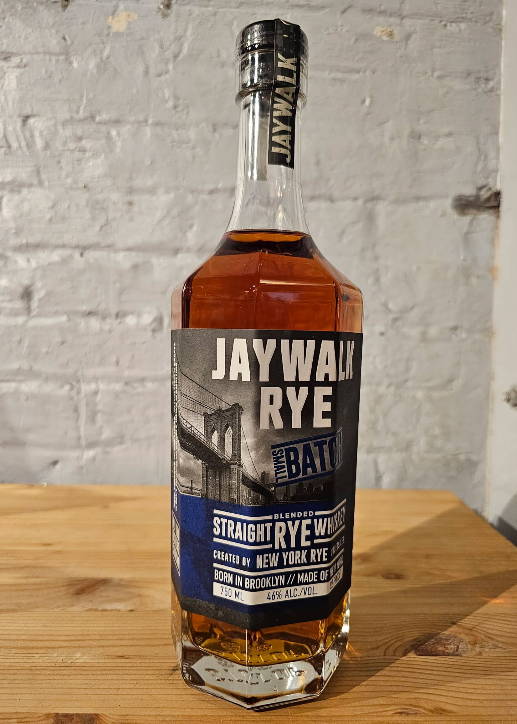NY Distilling Co Jaywalk Small Batch Blended Straight Rye Whiskey - Brooklyn, NY (750ml)