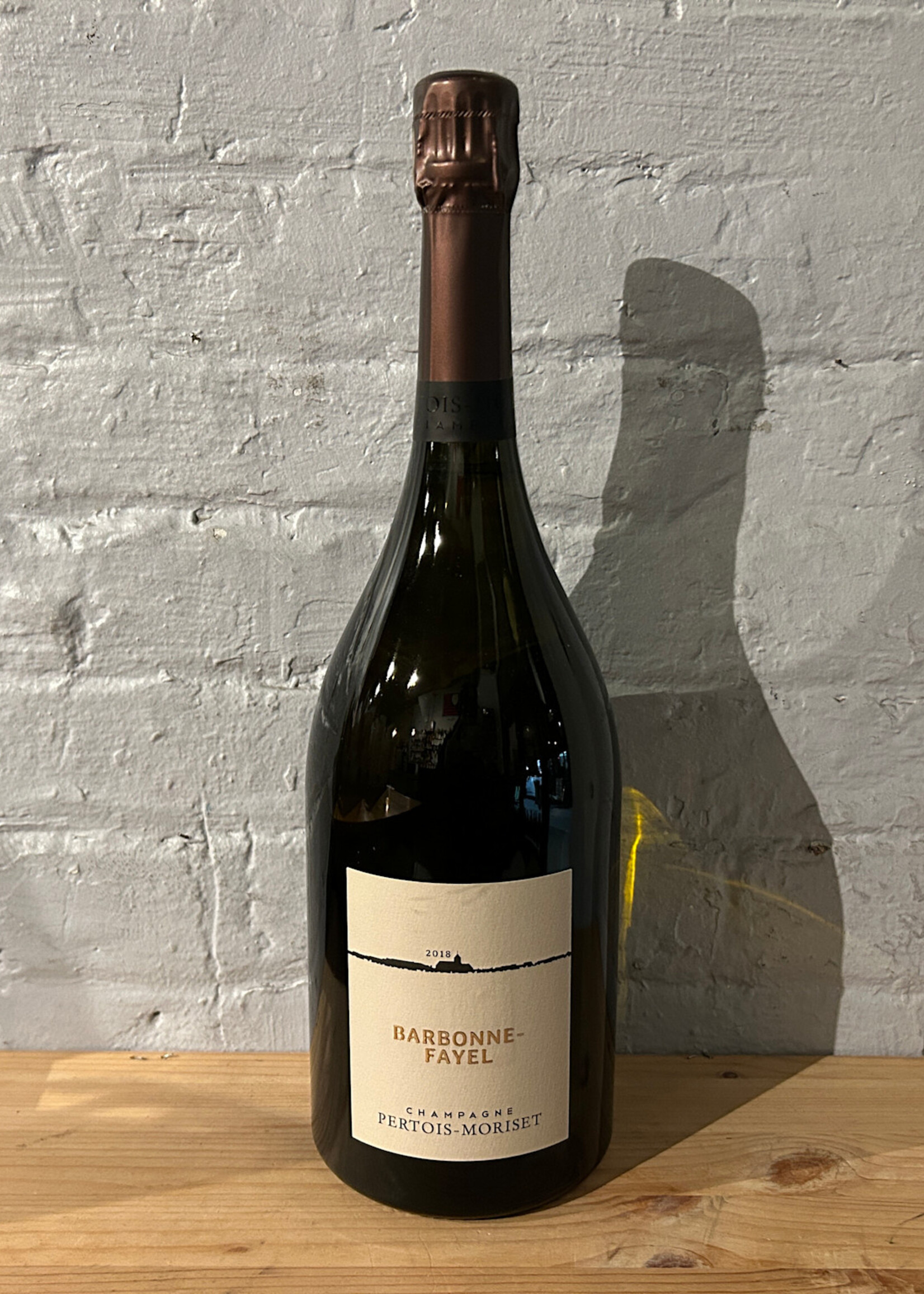 Wine 2018 Pertois-Moriset Barbonne-Fayel Extra Brut Blanc de Noirs - Coteaux Sezannais, Champagne, France (1.5Ltr)