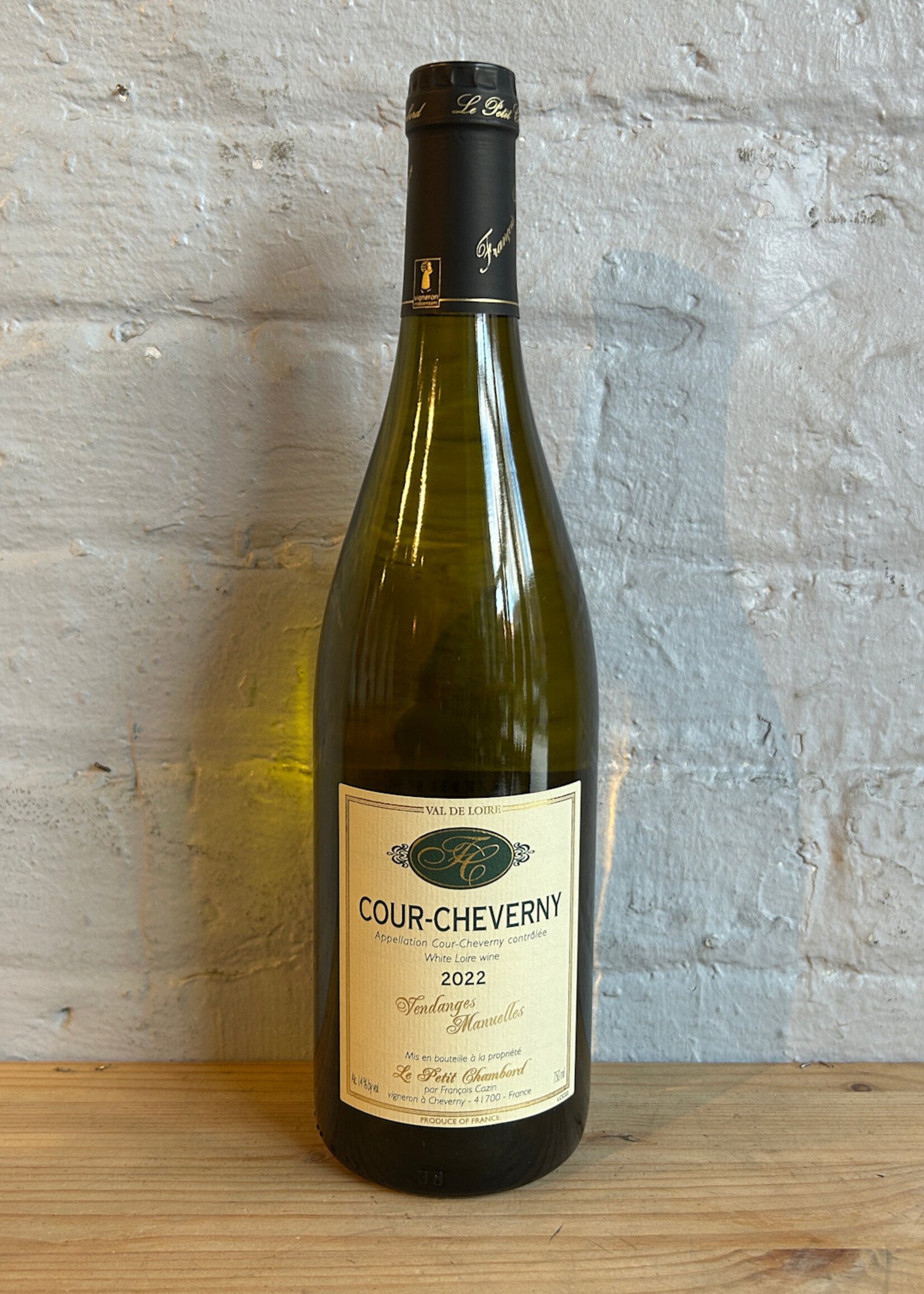 Wine 2022 Francois Cazin Cour-Cheverny Vendanges Manuelles Blanc - Loire Valley, France (750ml)