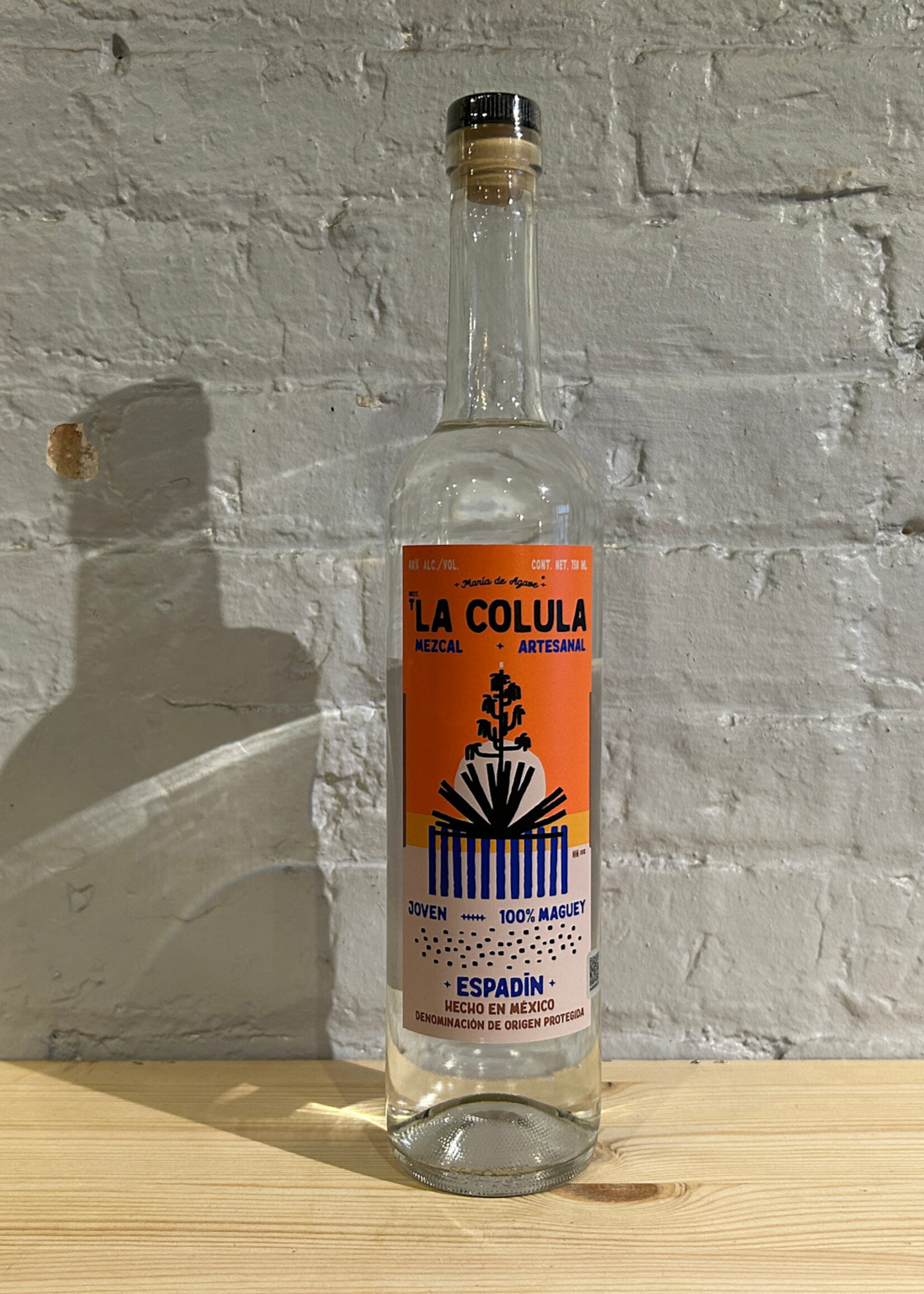 La Colula Espadin Joven Mezcal - Oaxaca, Mexico (750ml)