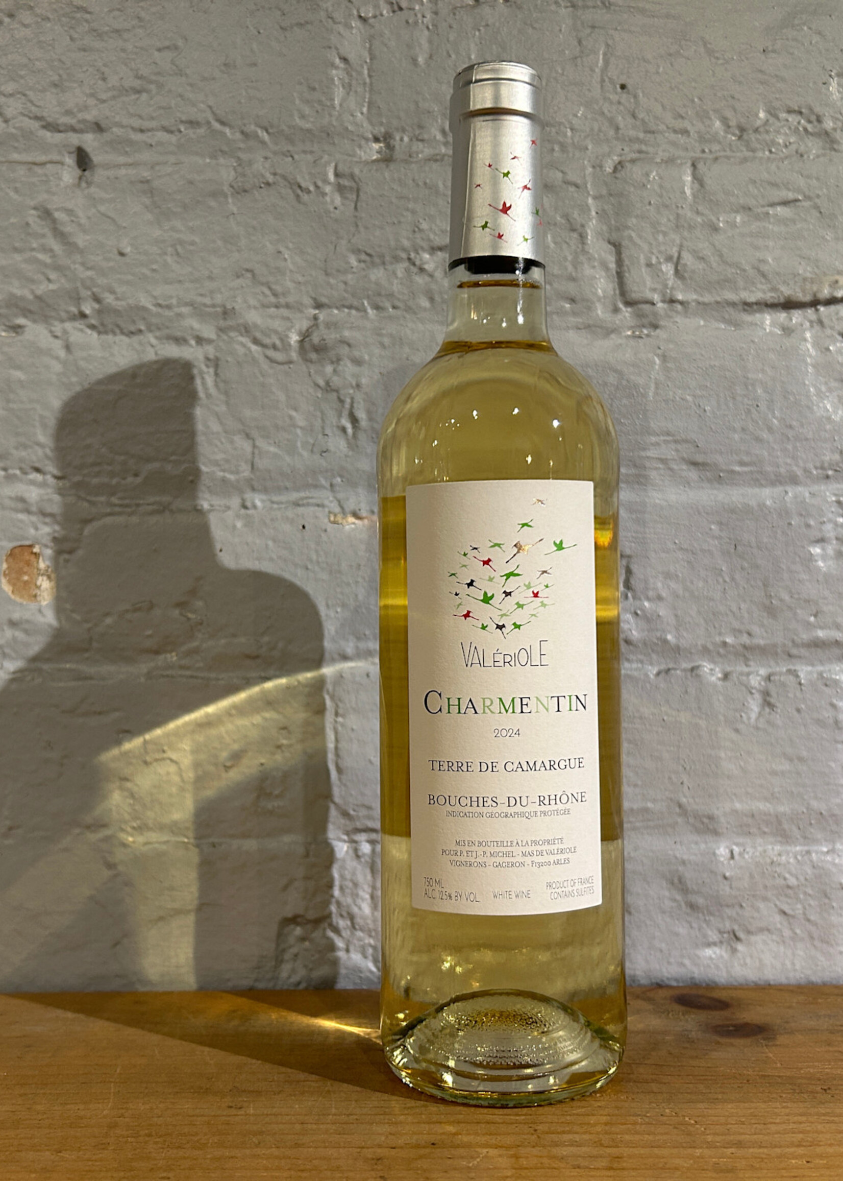 Wine 2024 Mas de Valeriole Charmentin Terre de Camargue Blanc - Bouches-du-Rhone, France (750ml)