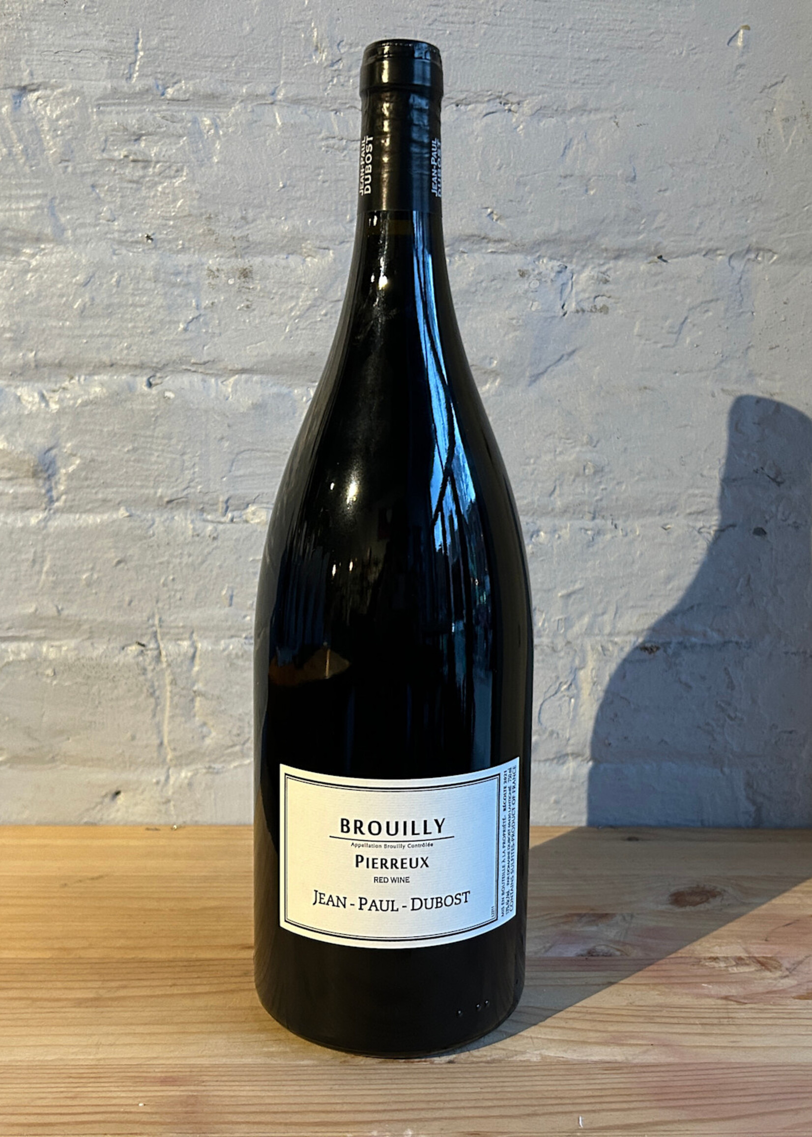 Wine 2021 Jean-Paul Dubost Brouilly Pierreux - Beaujolais, France (1.5Ltr)