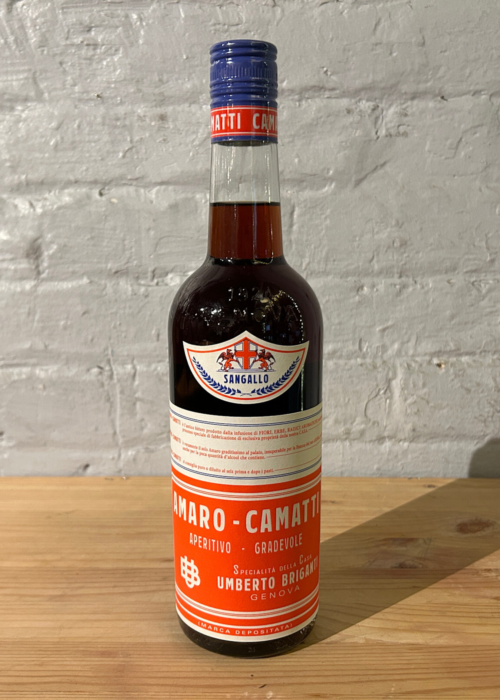 Sangallo Distillery Cinque Terre Amaro Camatti - Liguria, Italy (700ml)