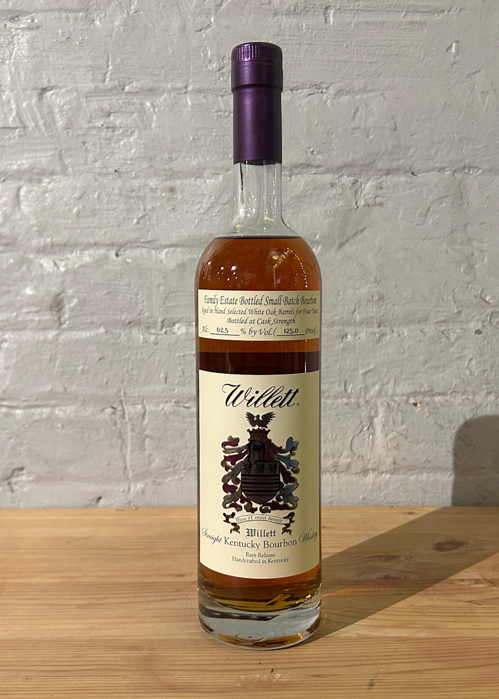 Willett  Rare Release 4yr Family Estate Small Batch Cask Strength Straight Bourbon Whiskey - Bardstown, Kentucky (750ml)
