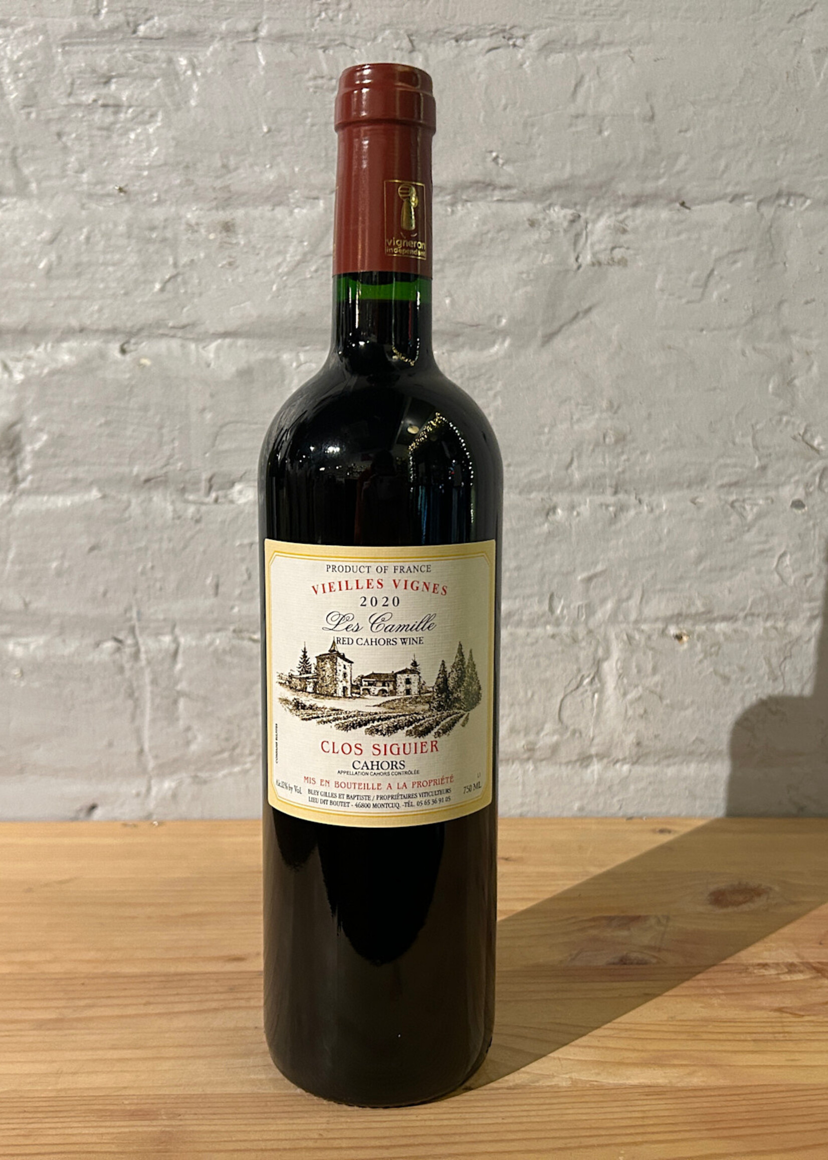 Wine 2020 Clos Siguier Cahors Vielles Vignes 'Les Camilles' - South West France, France (750ml)