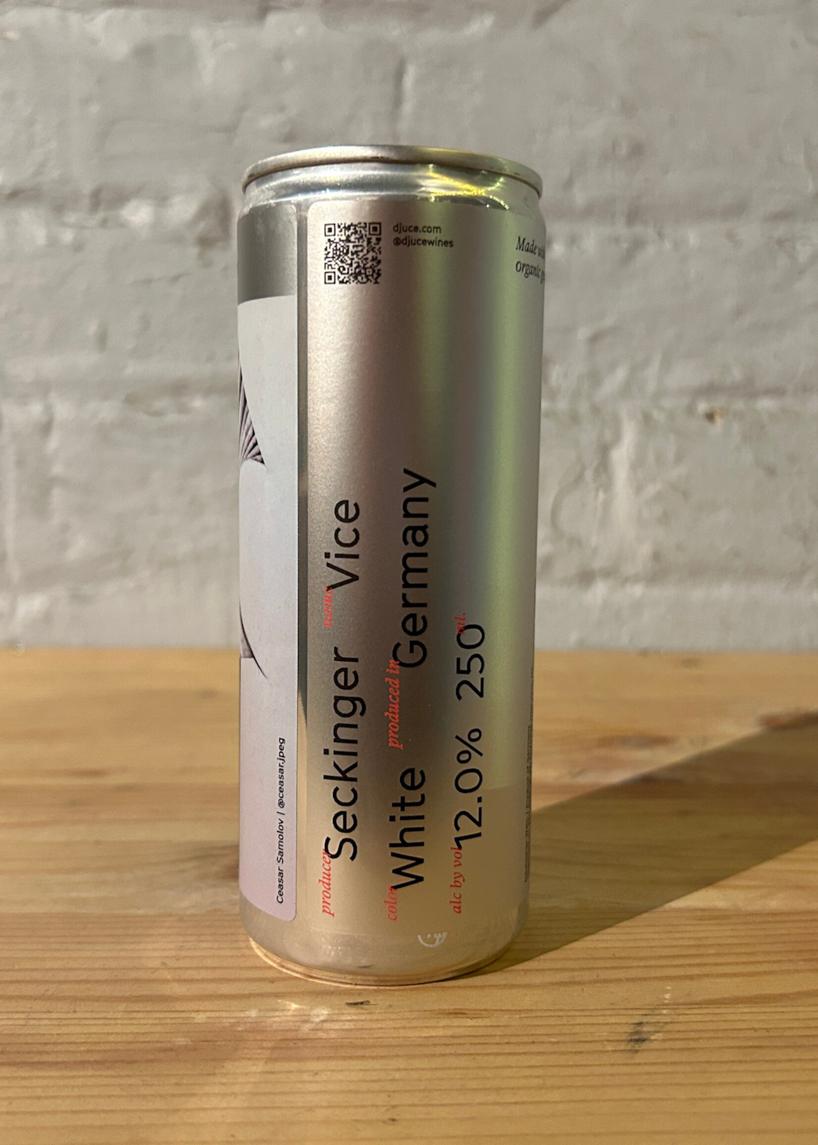 Wine NV Djuce Seckinger Vice - Pfalz, Germany (250ml)
