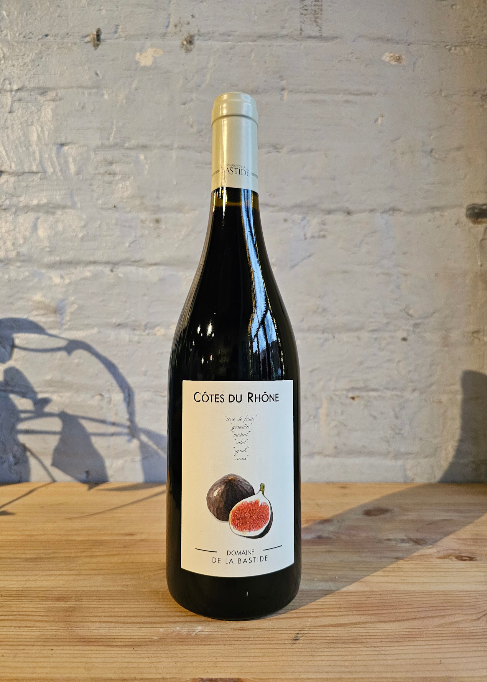Wine 2024 Domaine de la Bastide 'Figue' Rouge - Cotes du Rhone, France (750ml)
