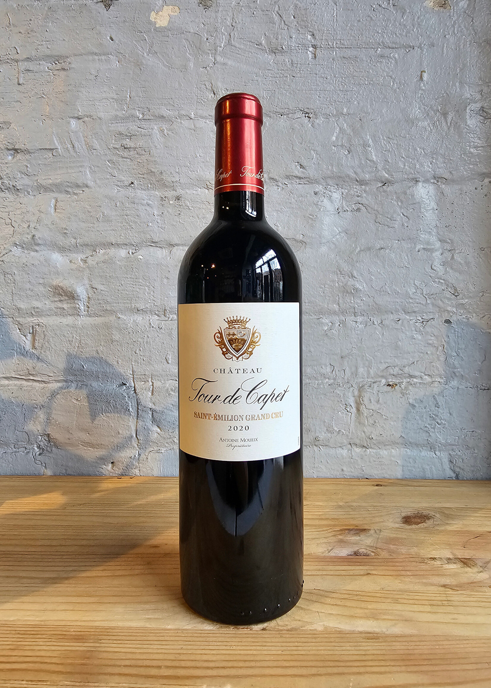 Wine 2020 Château Tour De Capet Saint-Emilion Grand Cru - Bordeaux, France (750ml)