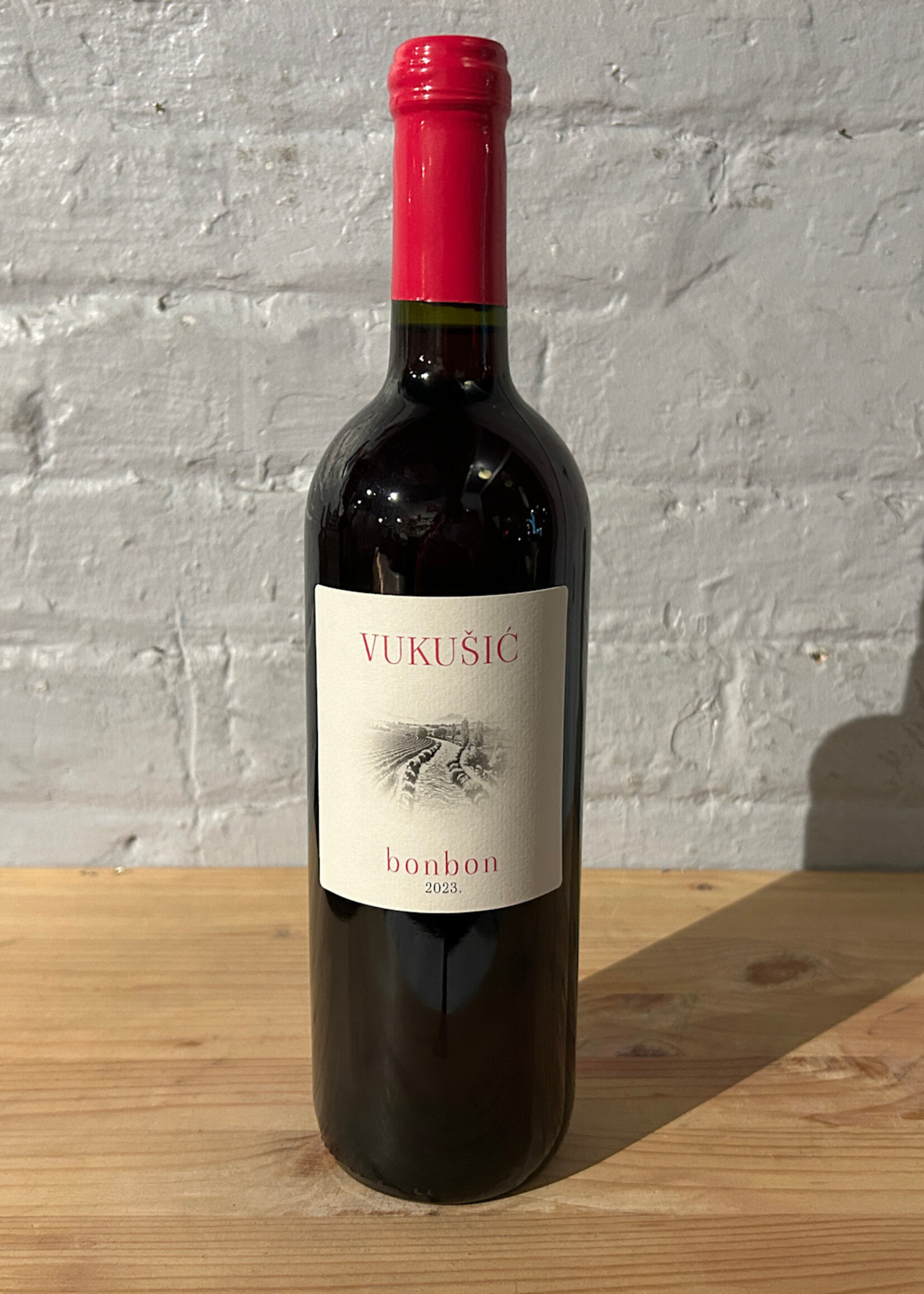 Wine 2023 Vukušić BonBon Plavac Mali - Pojezerje, Dalmatia, Croatia (750ml)