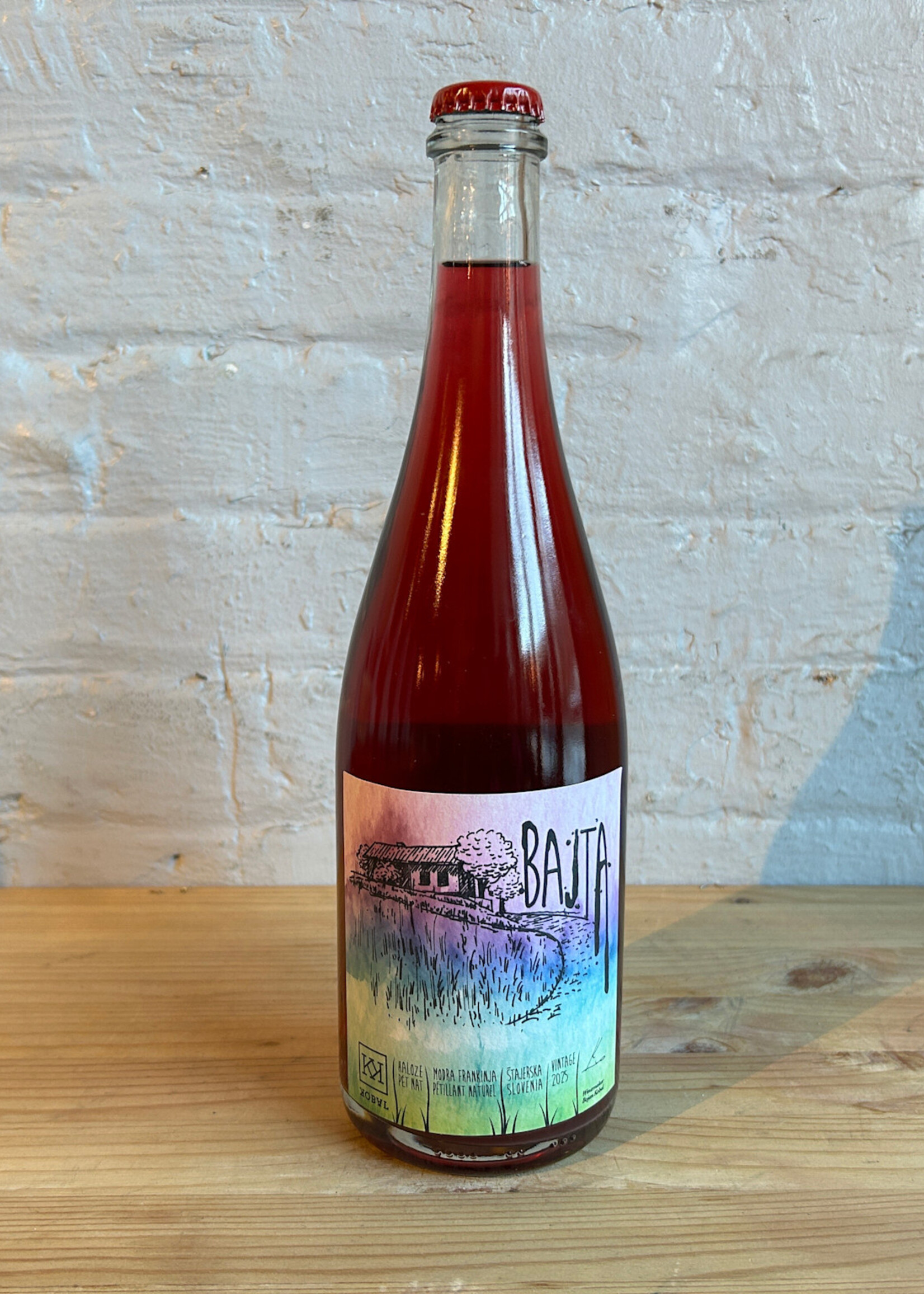 Wine 2025 Kobal Bajta Blaufränkisch Pet Nat Rose - Podravje, Slovenia (750ml)