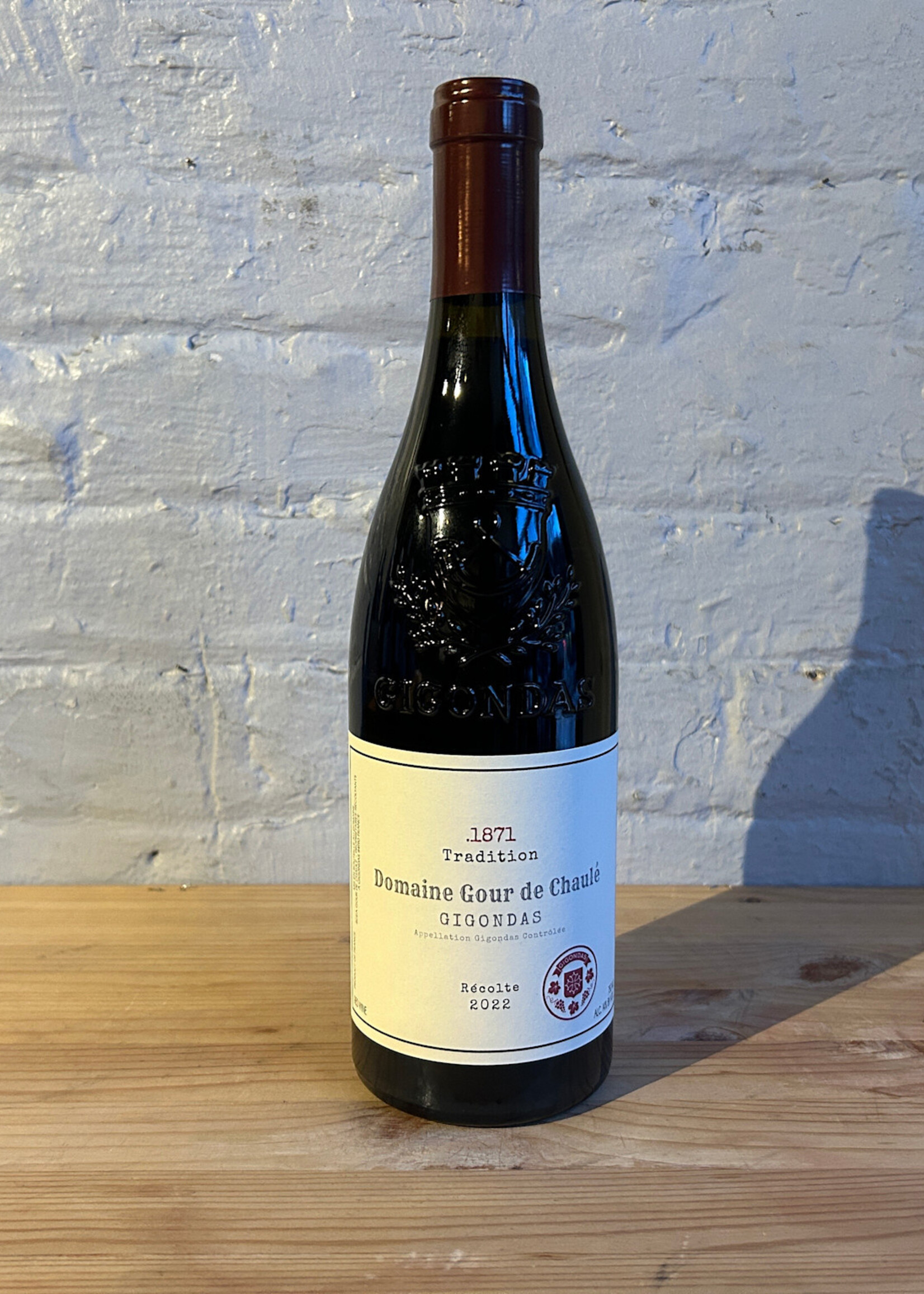 Wine 2022 Domaine Gour de Chaule Gigondas Cuvee Tradition - Rhone Valley, France (750ml)
