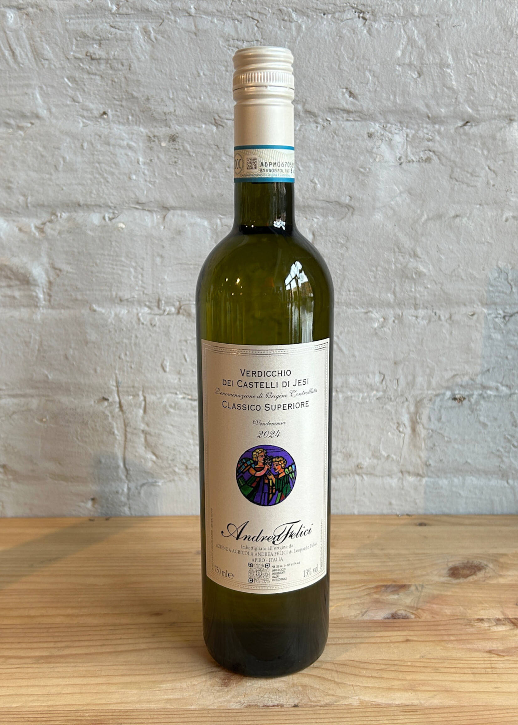Wine 2024 Andrea Felici Verdicchio dei Castelli di Jesi Classico Superiore - Marche, Italy (750ml)