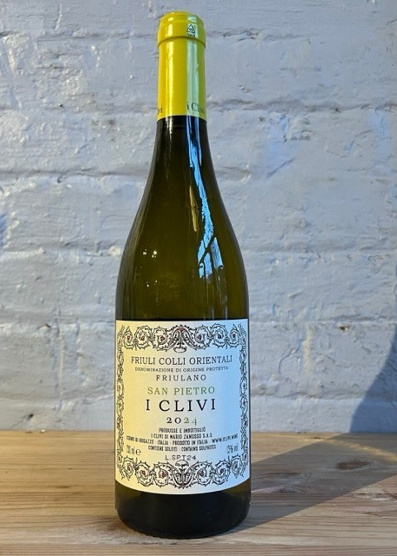 Wine 2024 I Clivi  Friulano San Pietro - Friuli-Venezia Giulia, Italy (750ml)
