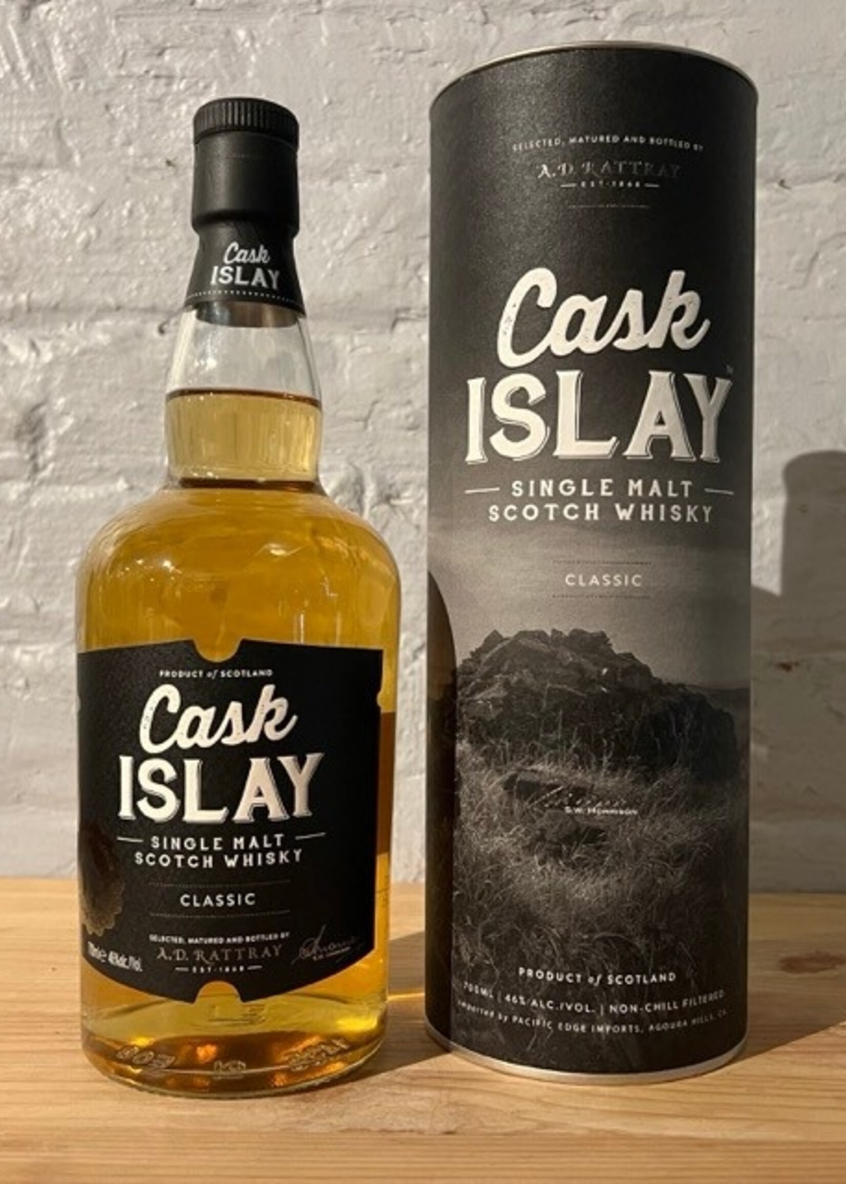 A.D. Rattray Cask Islay Single Malt Scotch Whisky Classic - Islay, Scotland (700ml))