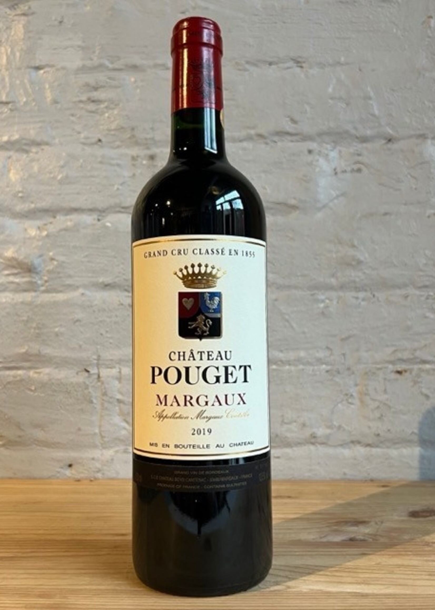 Wine 2019 Chateau Pouget Margaux Grand Cru Classé - Bordeaux, France (750ml)