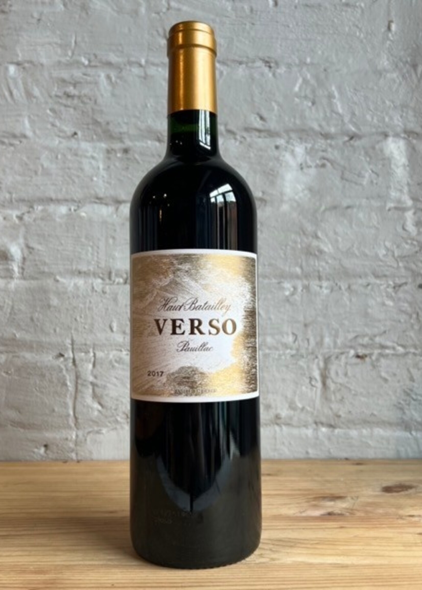 Wine 2017 Haut Batailley Verso Pauillac - Bordeaux, France (750ml)