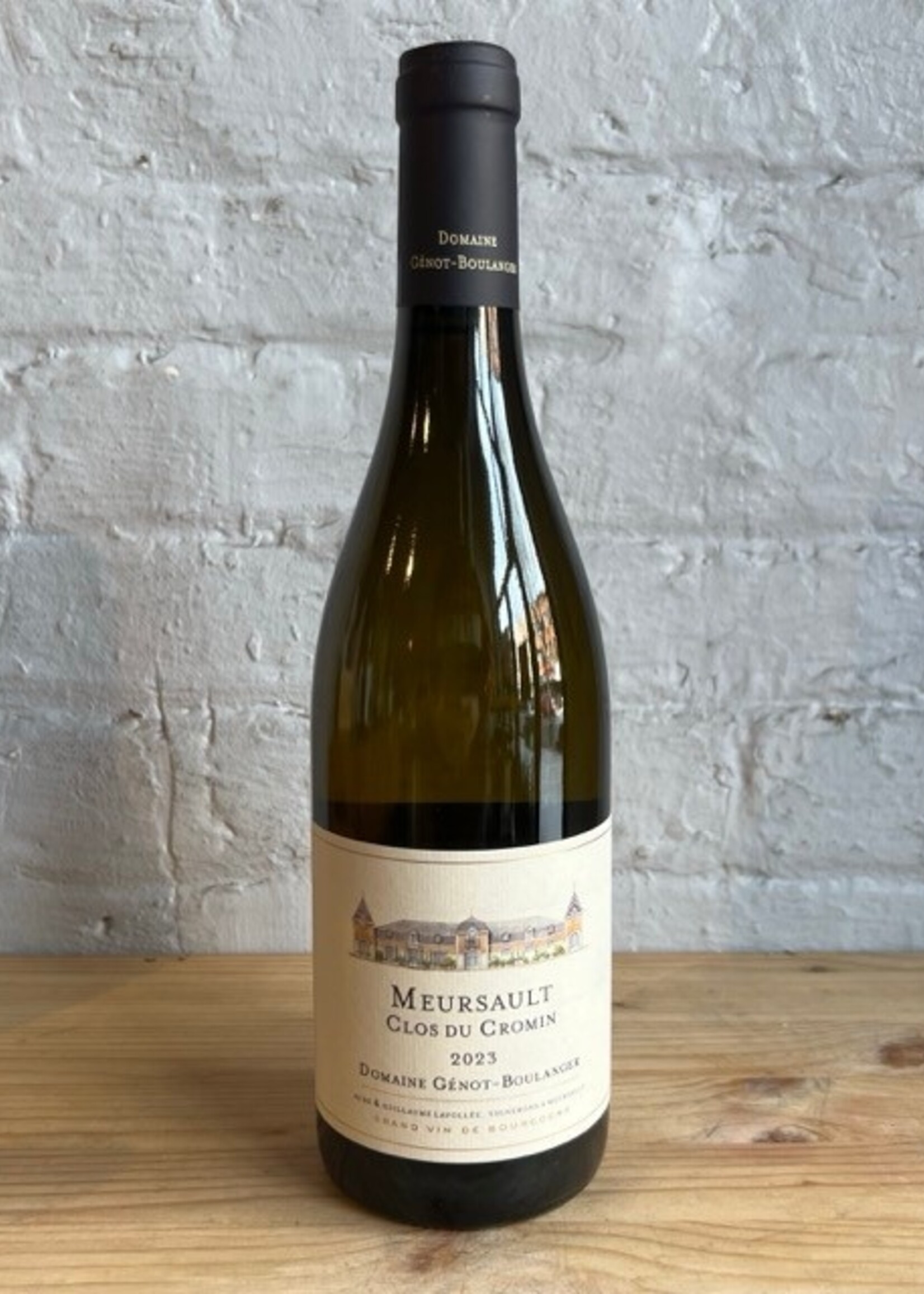 Wine 2023 Domaine Génot-Boulanger Meursault Clos du Cromin - Burgundy, France (750ml)