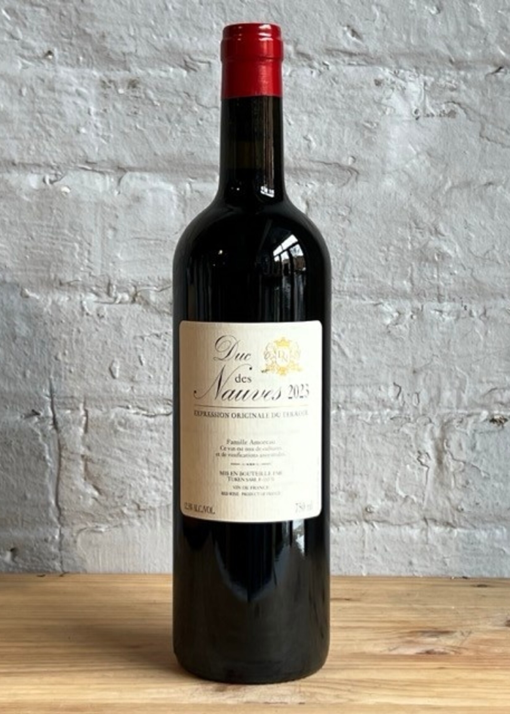 Wine 2023 Duc des Nauves Rouge - Bordeaux, France (750ml)