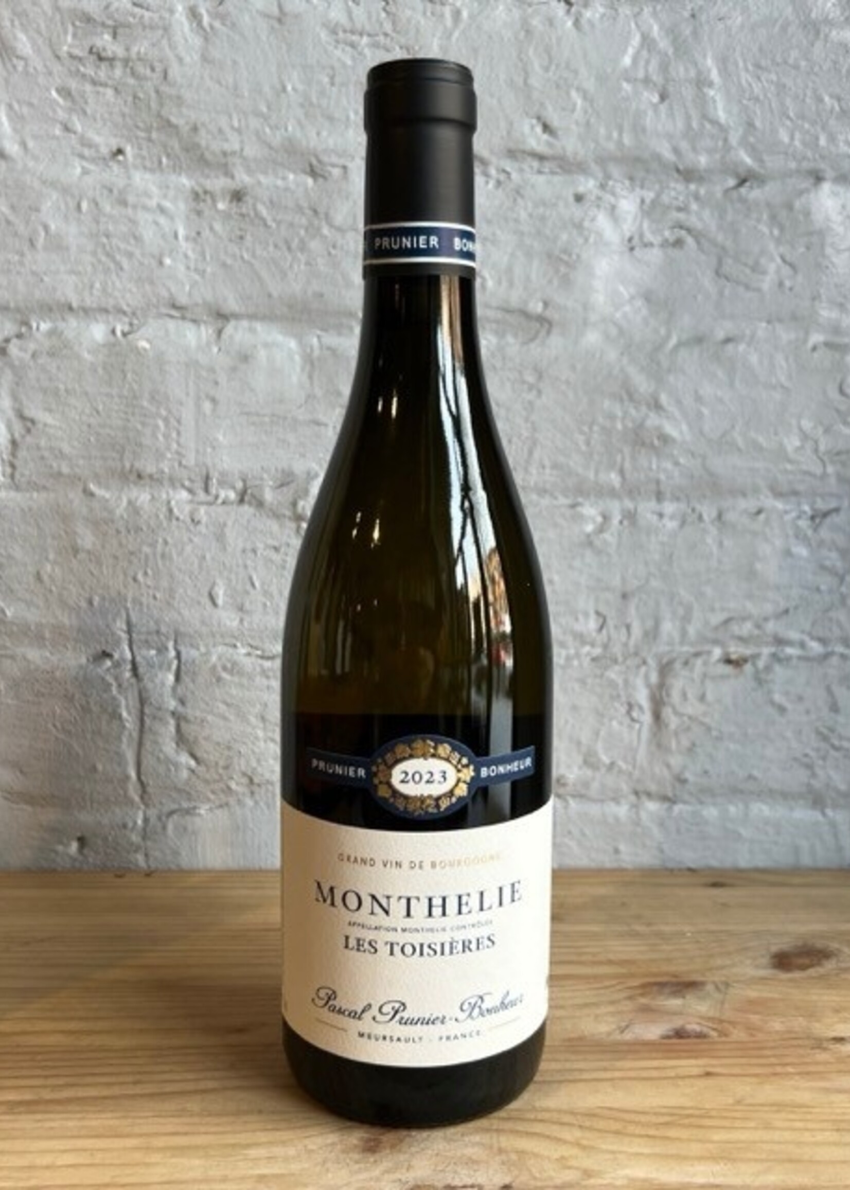 Wine 2023 Domaine Prunier-Bonheur Monthélie Les Troisières Blanc - Burgundy, France (750ml)