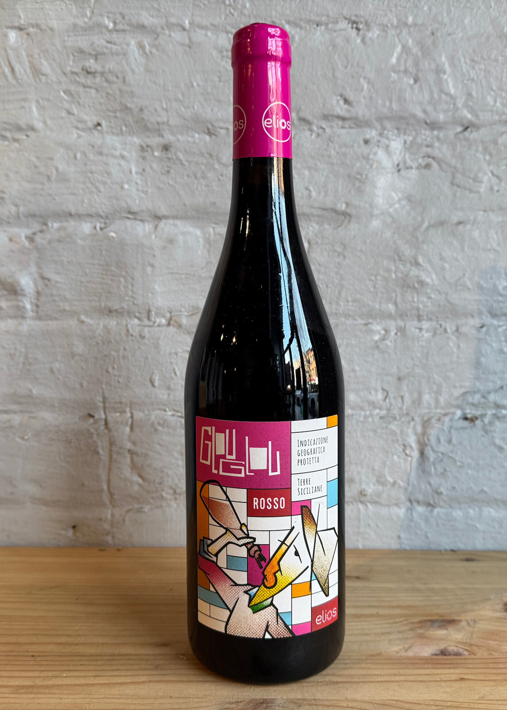 Wine 2023 Elios Glou Glou Rosso - Sicily, Italy (750ml)