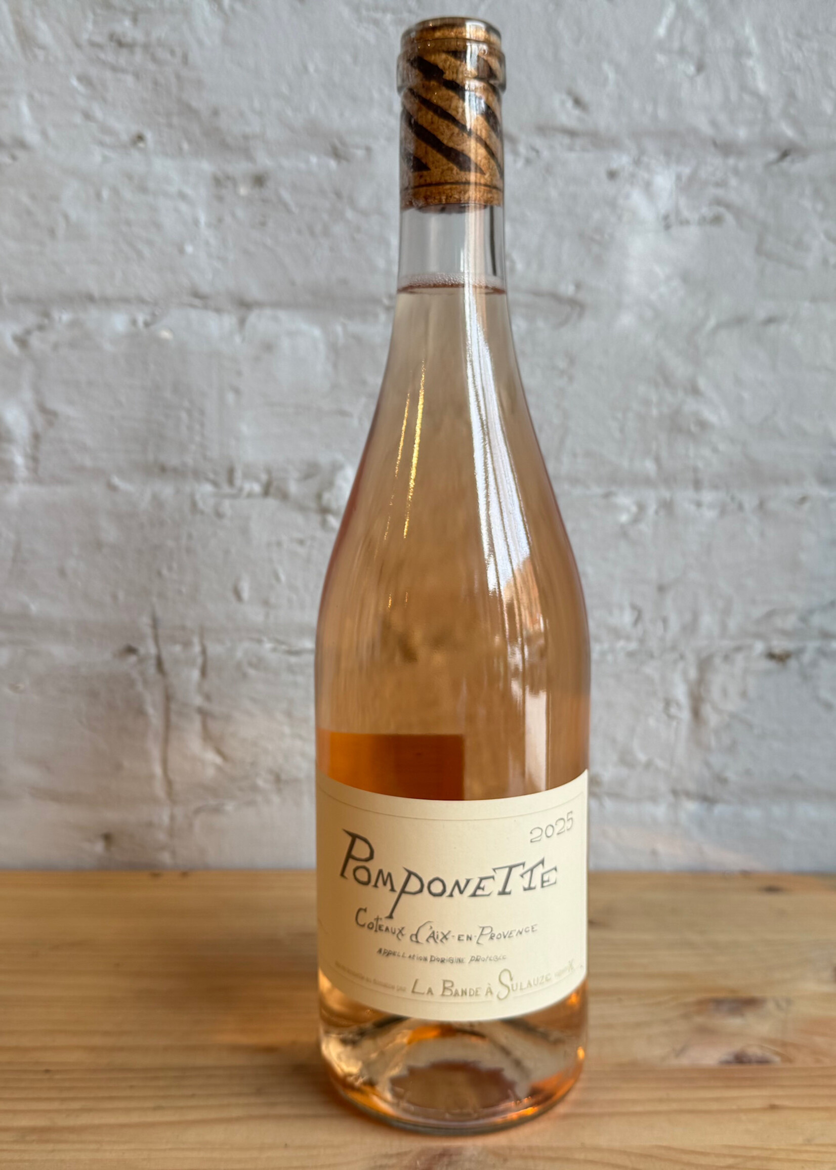 Wine 2025 La Bande a Sulauze Pomponette Rosé - Coteaux d'Aix en Provence, France (750ml)