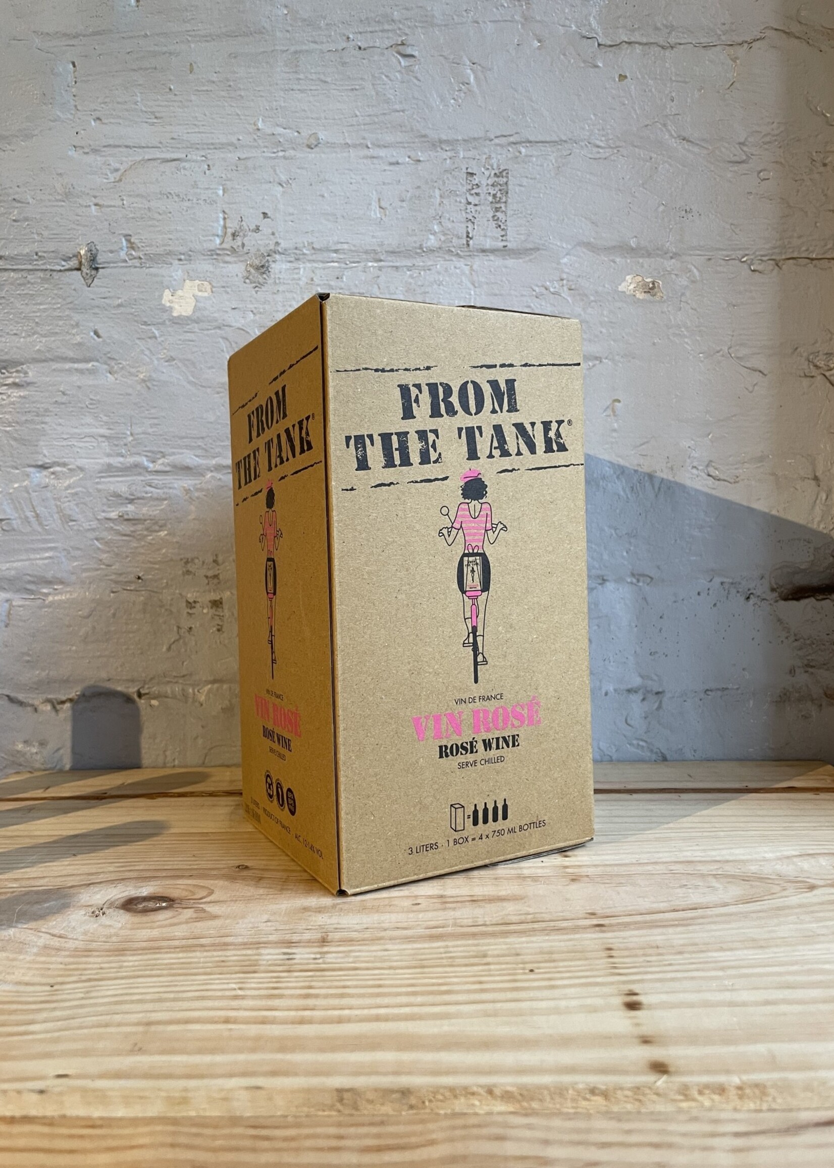 Wine NV Dom de la Patience From the Tank Rose - Pont du Gard, Languedoc-Rousillon, France (3L bag-in-box)