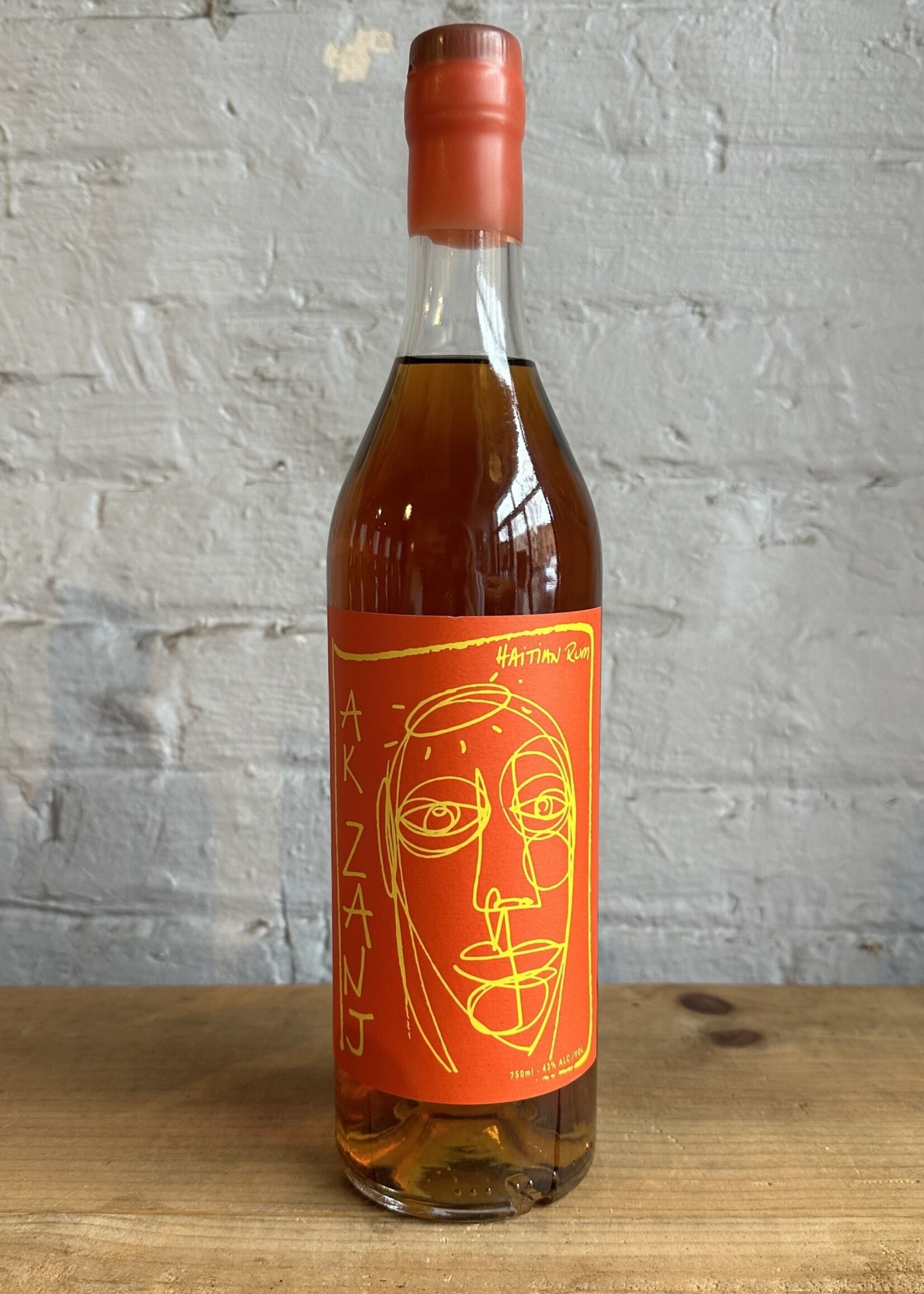 Ak Zanj Haitian Clairin Dark Rum - Haiti (750ml)