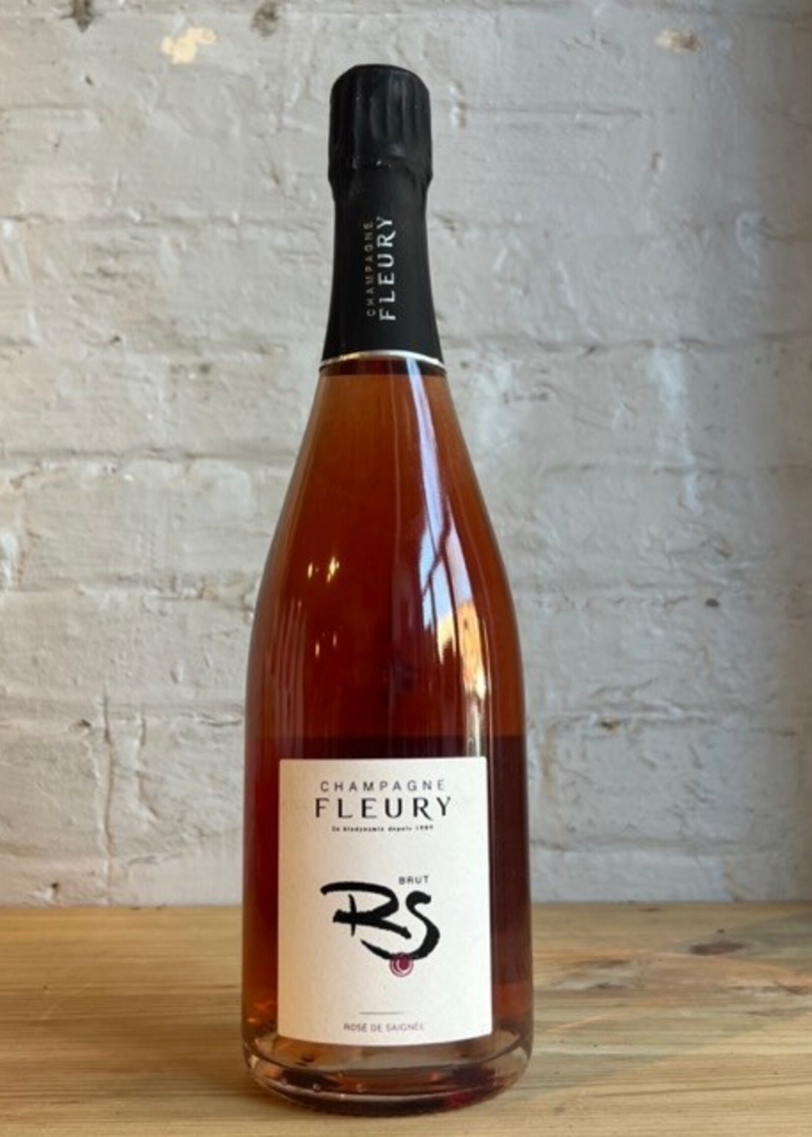 Wine NV Champagne Fleury Rose de Saignee Brut - Champagne, France (750ml)