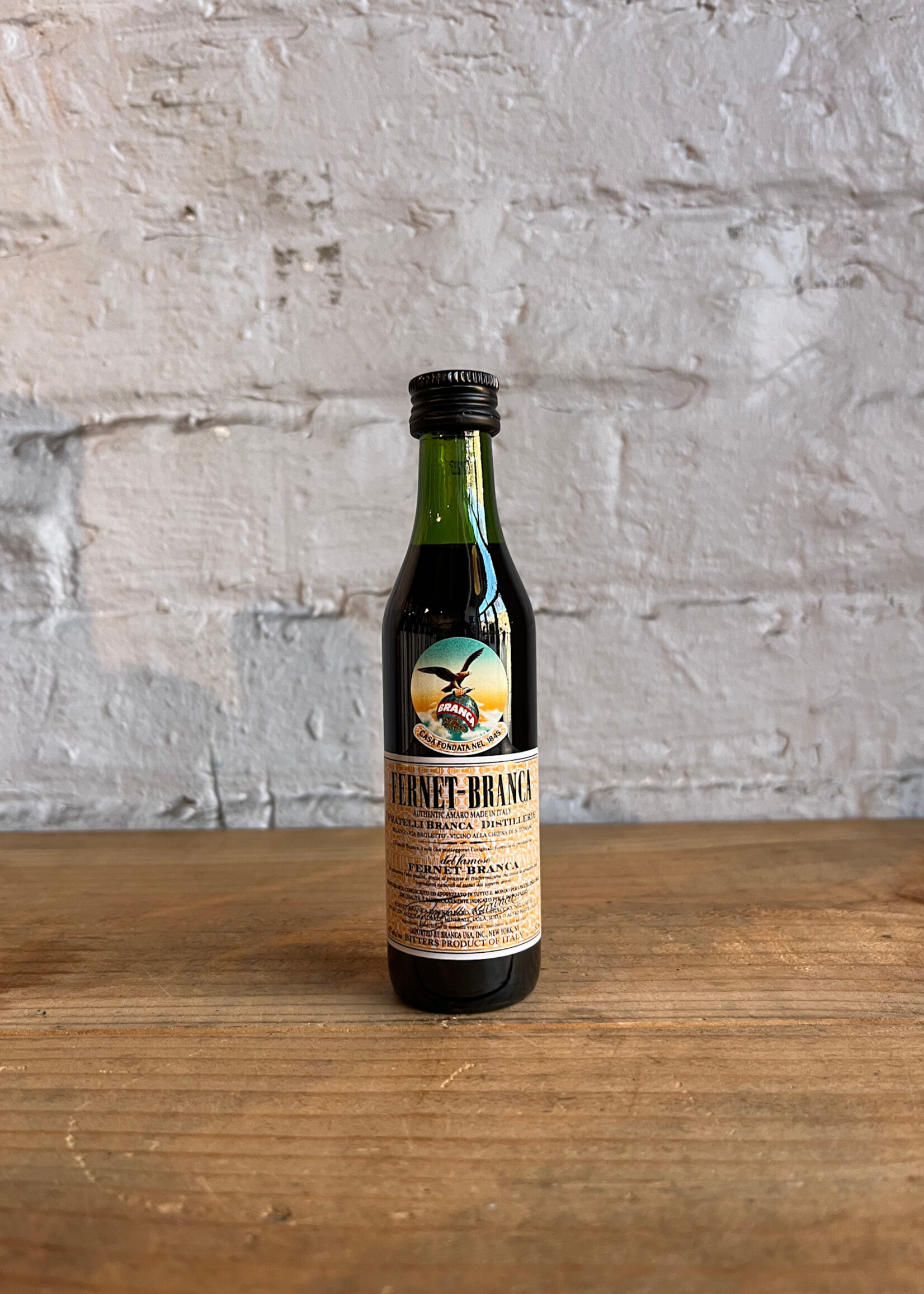 Fernet-Branca Amaro Bitters Nip - Milano, Italy (50ml)