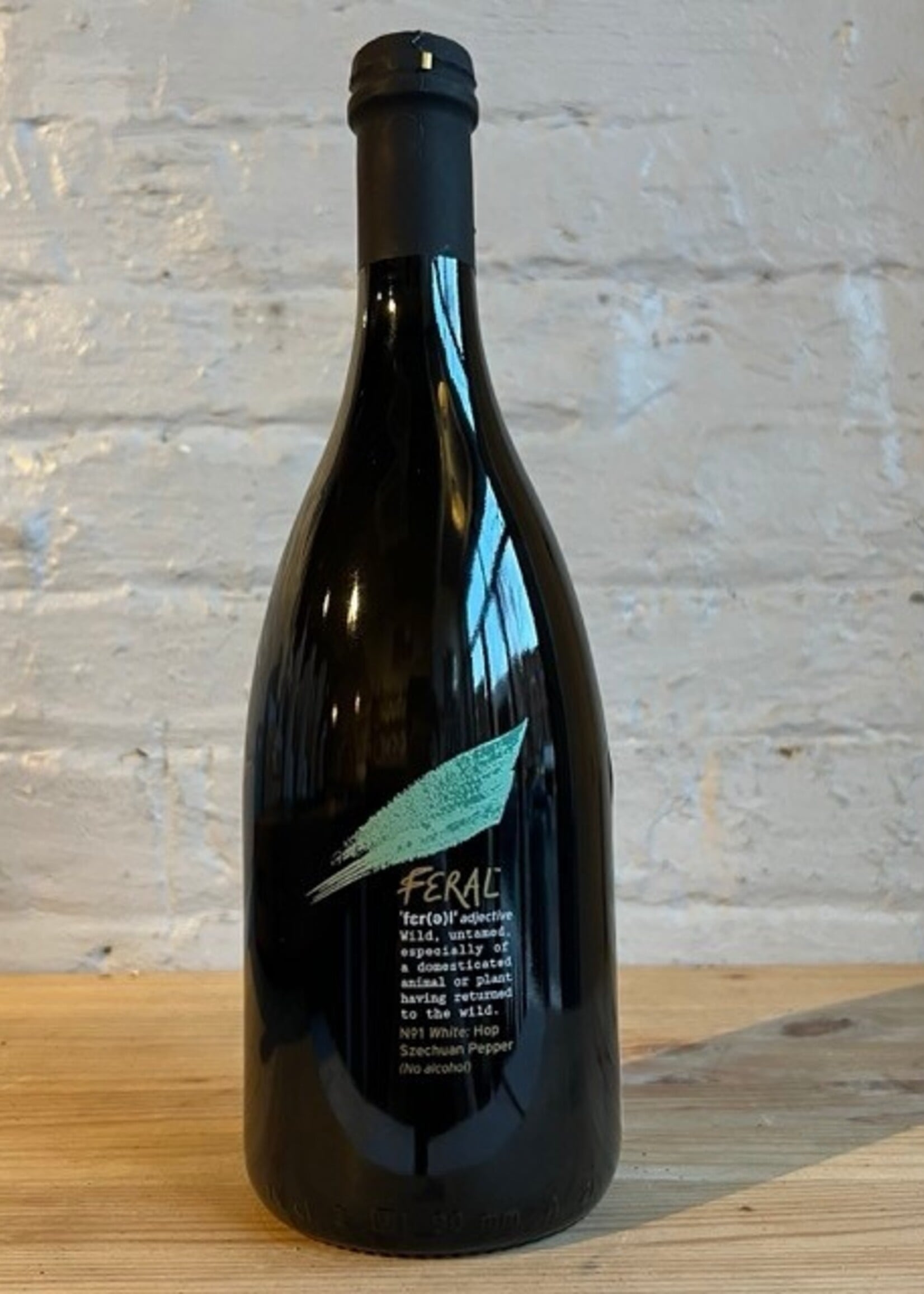 Wine FERAL No. 1 White Beet, Hops, Szechuan Peppercorn - Alcohol Free - Trentino-Alto Adige, Italy (750ml)