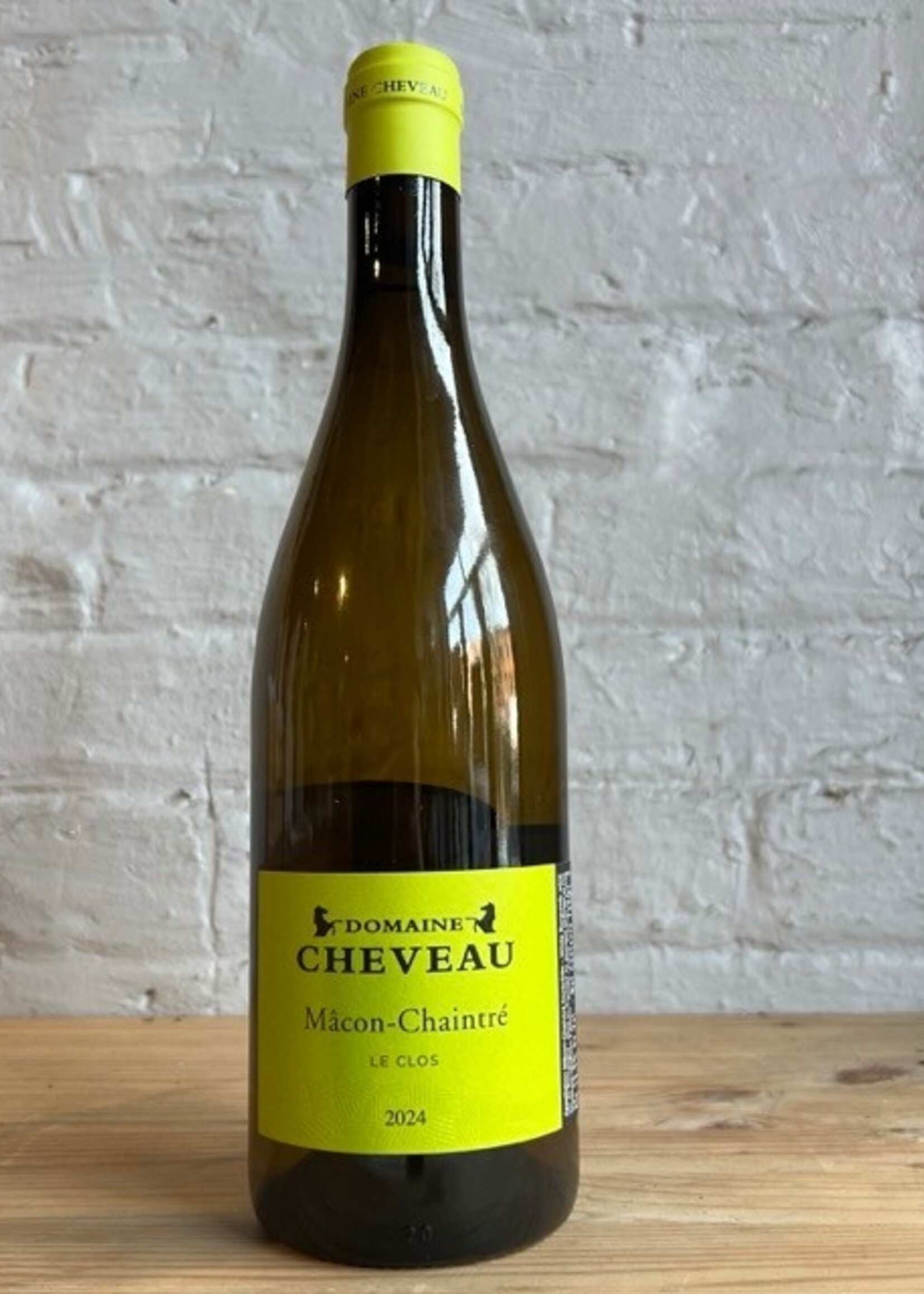 Wine 2024 Domaine Cheveau Macon Chaintre Les Clos - Burgundy, France (750ml)