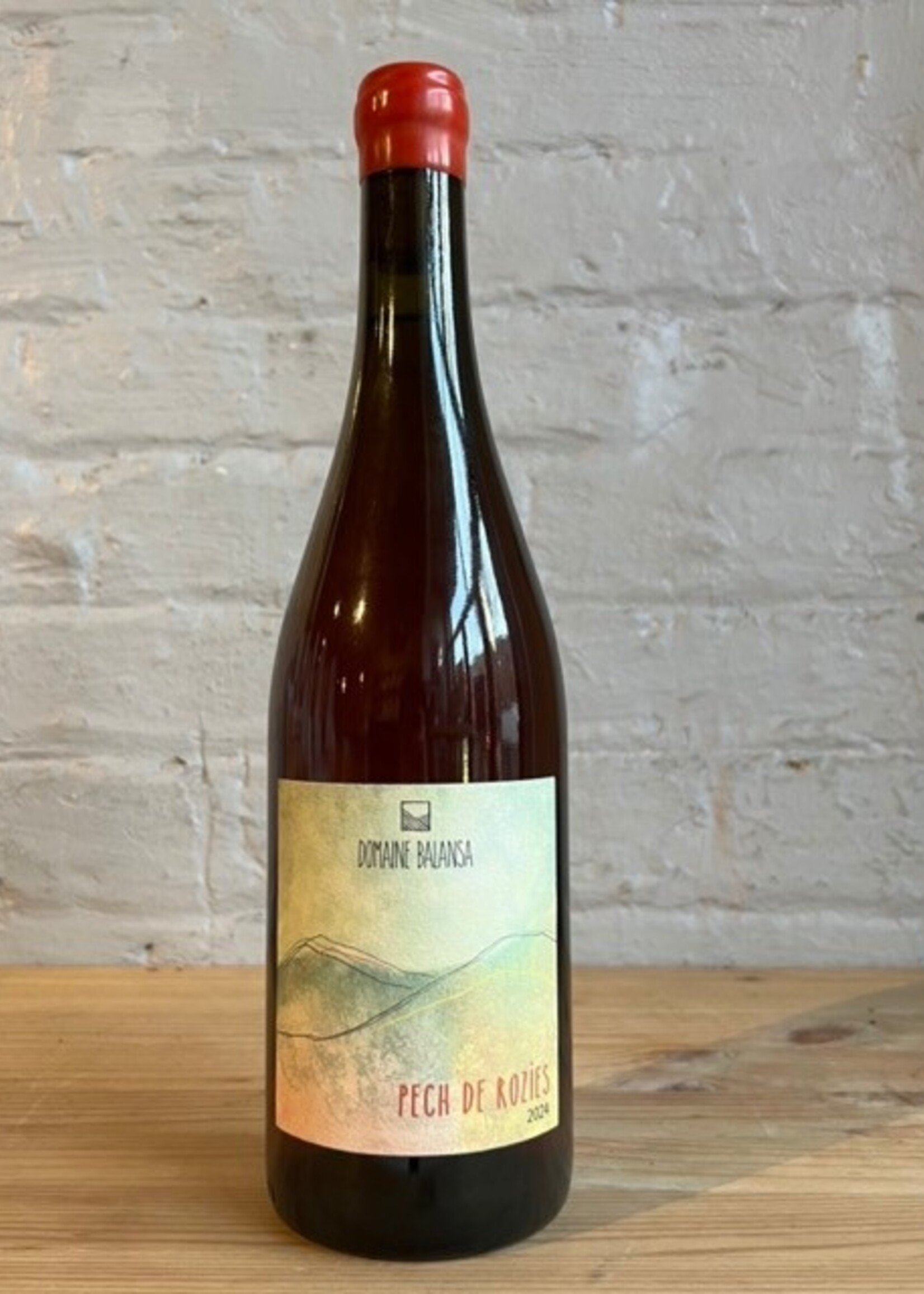 Wine 2024 Domaine Balansa Pech de Rozies Rosé - Languedoc, Roussillon, France (750ml)