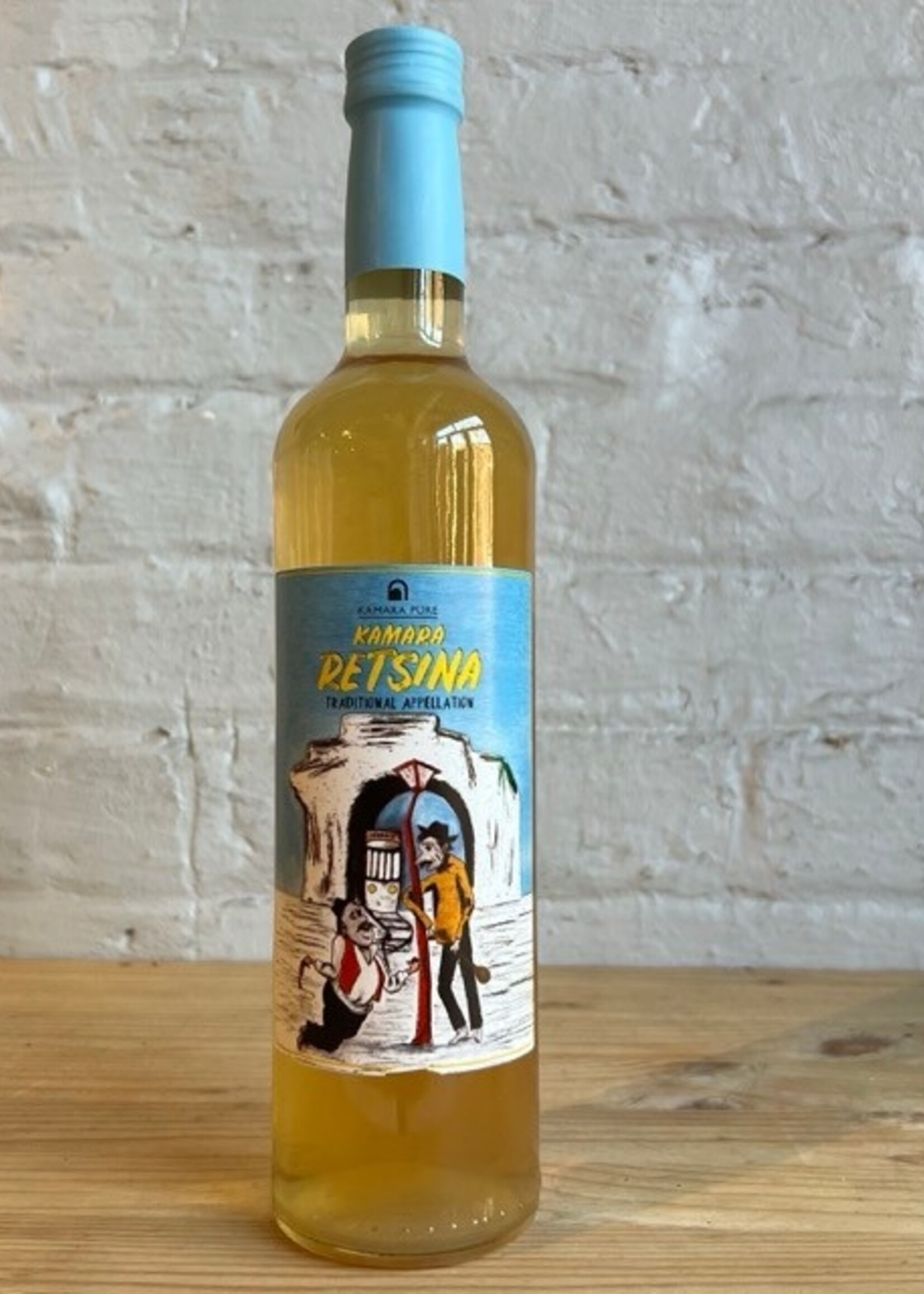 Wine NV Kamara Kioutsouki Estate Retsina - Macedonia, Greece (500ml)