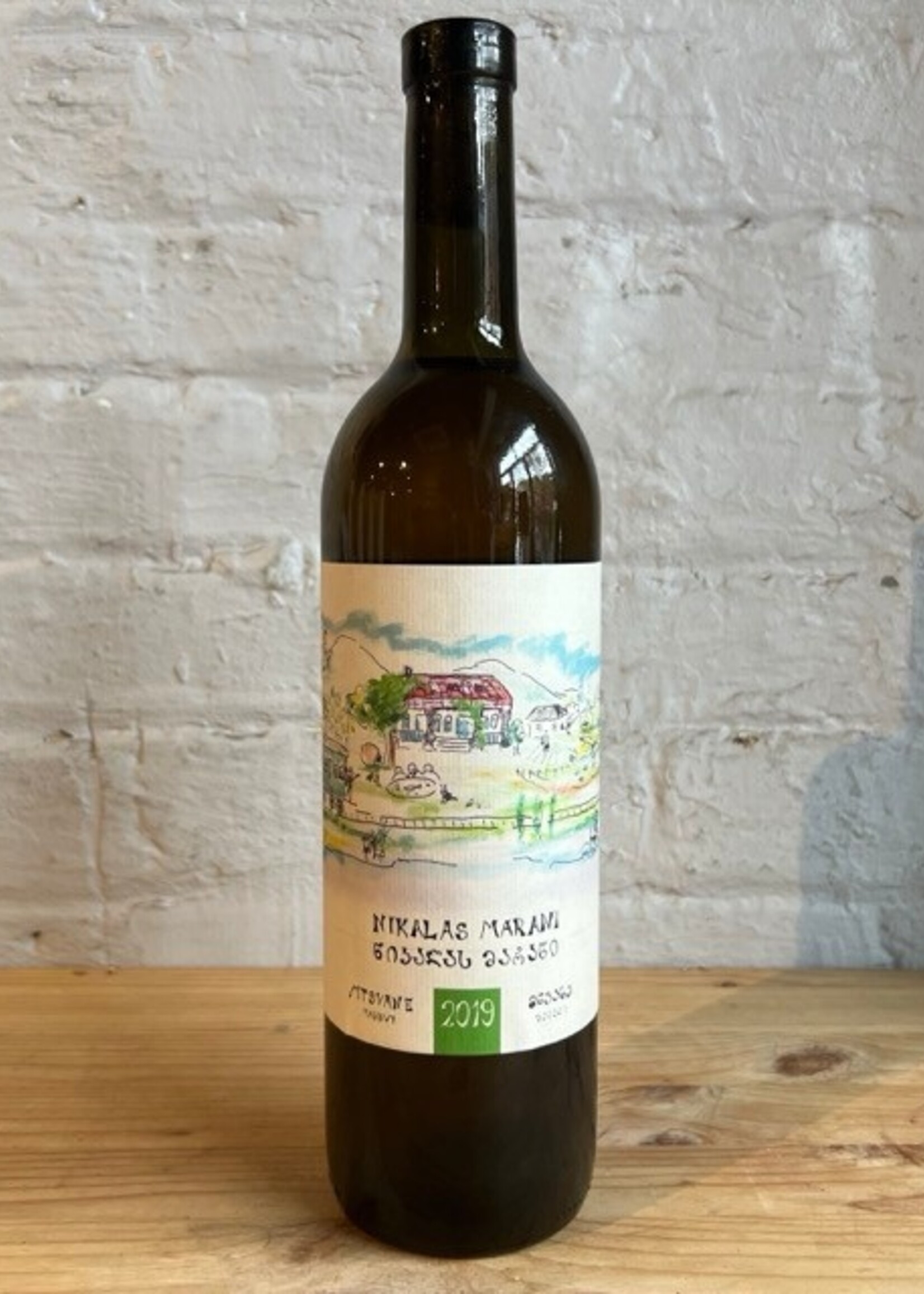 Wine 2019 Nikalas Marani Mtsvane Kvevri - Kakheti, Georgia (750ml)